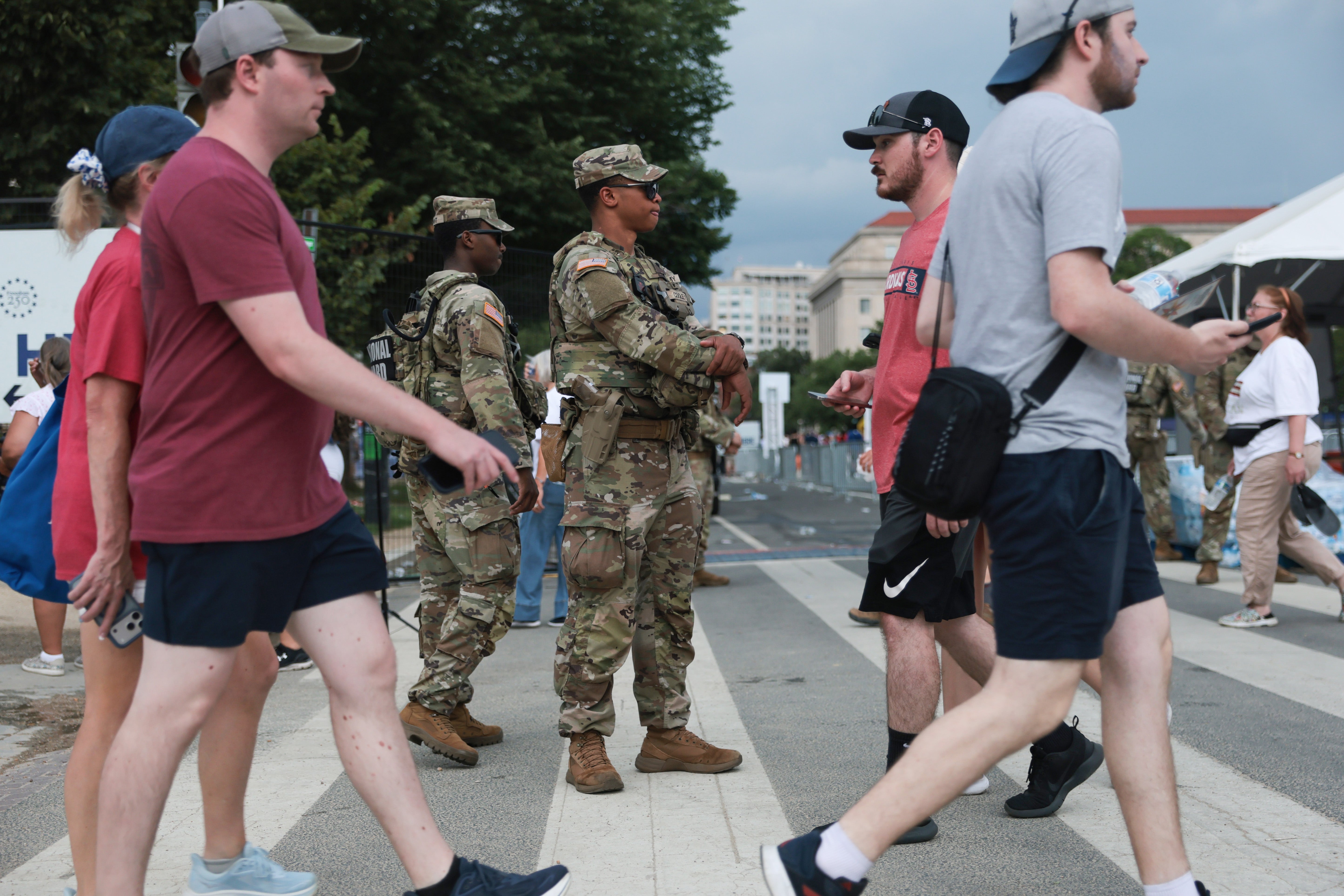 Thousands of National Guard troops were deployed to D.C. past summertime to combat what President Donald Trump claimed was a crime issue