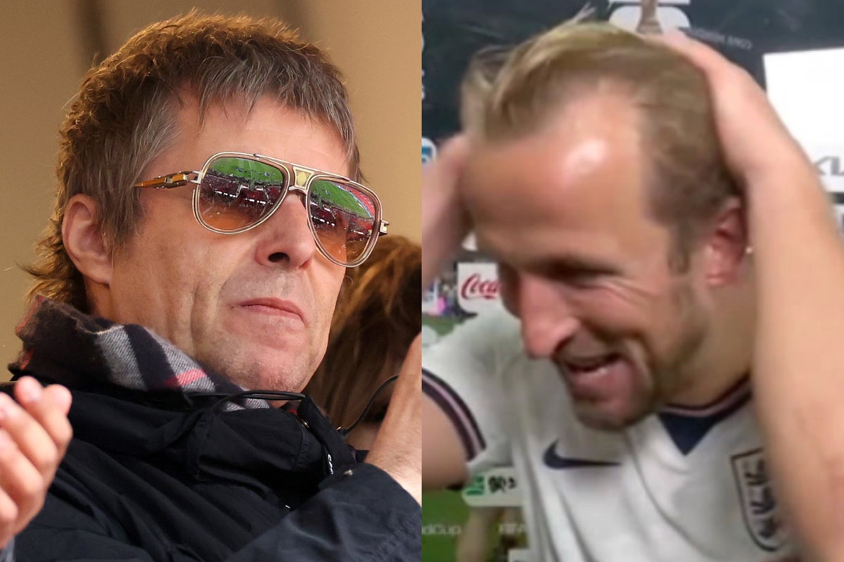 Liam Gallagher reacts to Harry Kane’s viral World Cup interview: ‘It’s hard work that singing’
