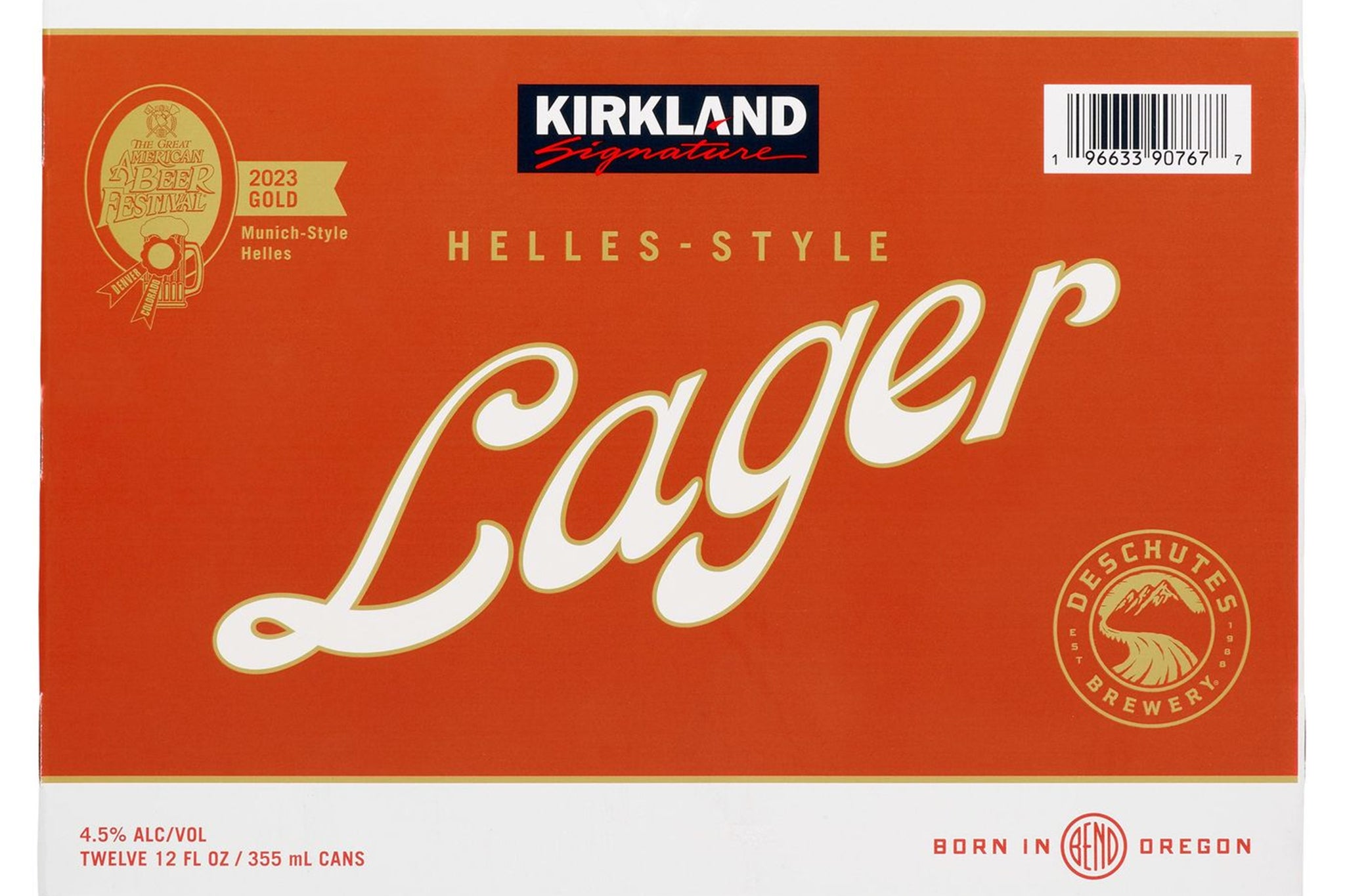 Costco’s Helles-Style Lager cost $13.99 per 12-pack