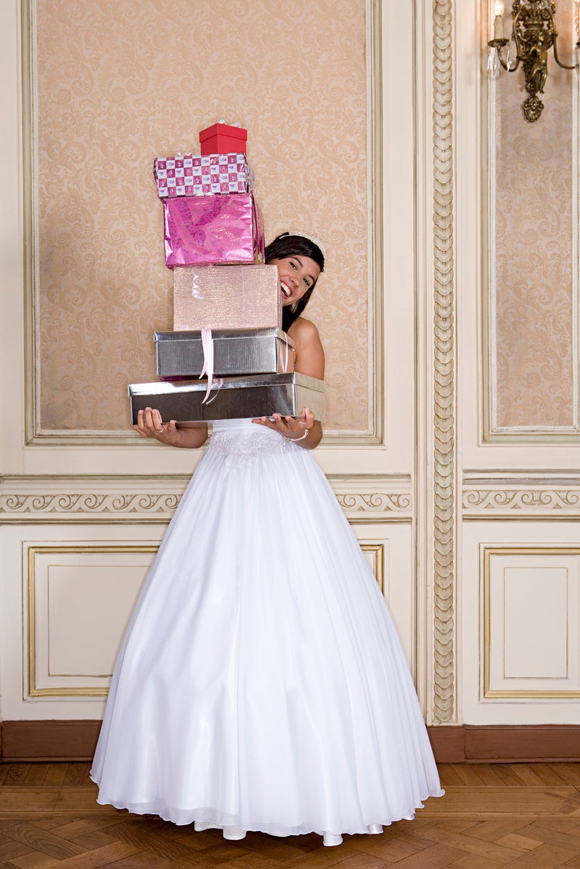 As we get married later and later, gift registries become less necessary for newlyweds