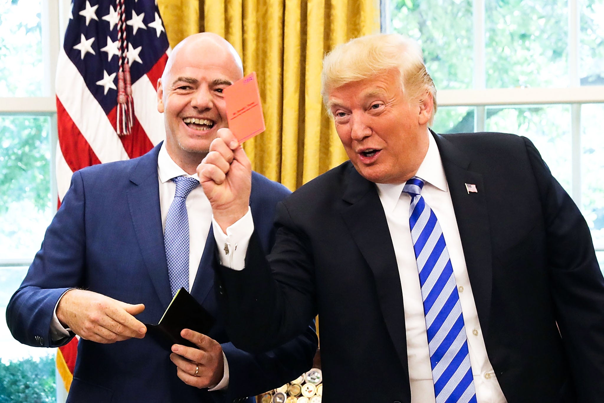 Trump has the reverse Midas touch. If only he'd use it on anyone but America