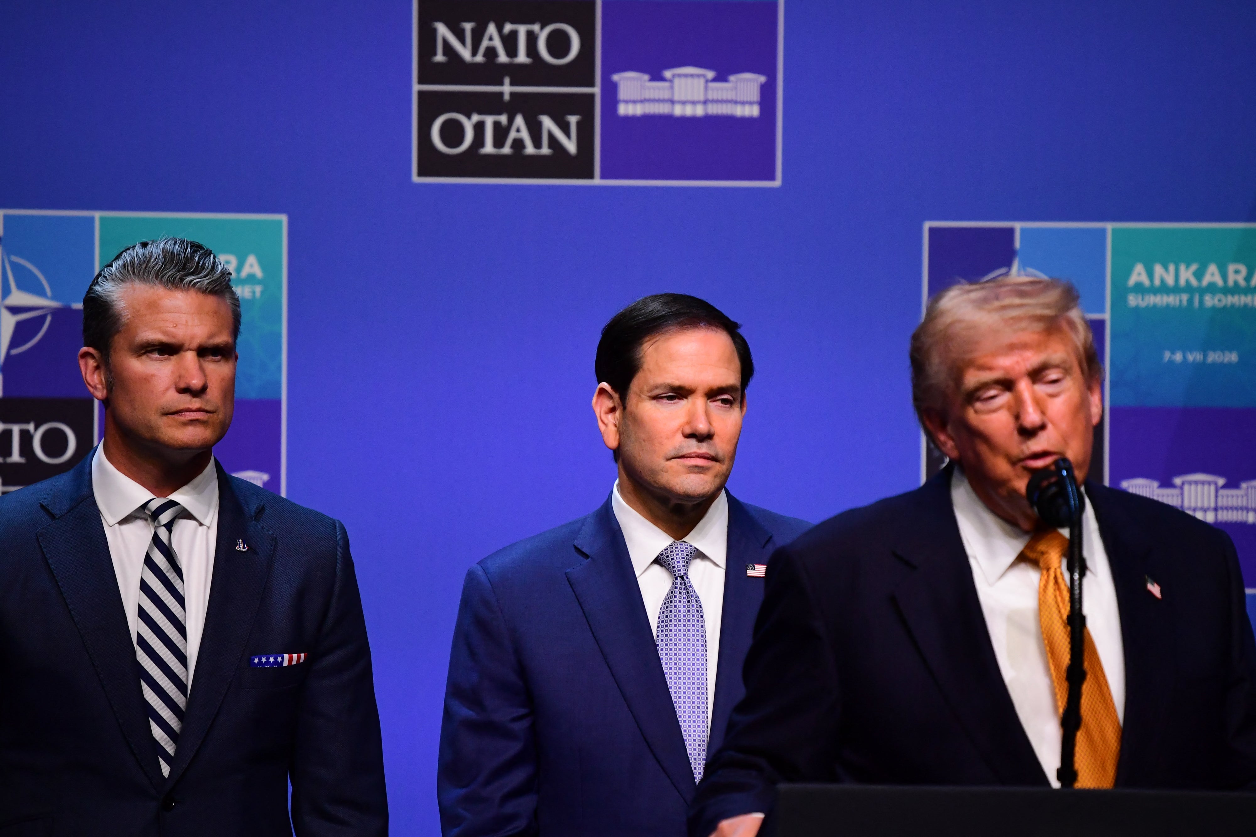 During nan meeting, Rubio and Hegseth informed Trump that Iran had attacked 3 commercialized vessels successful nan Strait of Hormuz. Trump has conducted strikes against Iran successful each of nan past 2 days