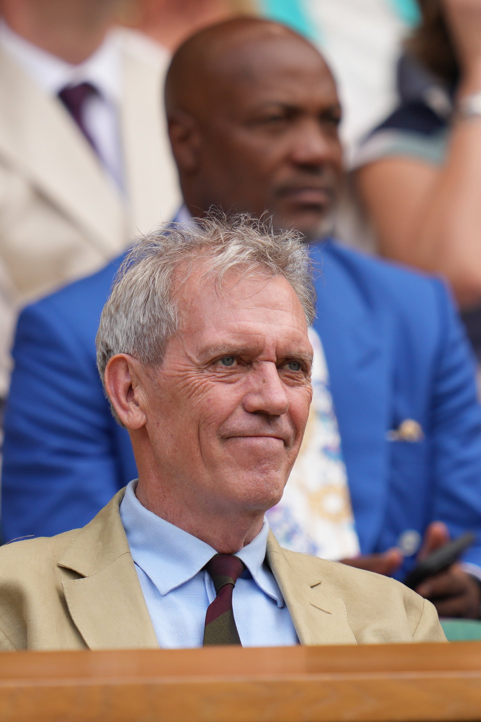 From Hugh Laurie to Louis Theroux: Who is in the Royal Box at Wimbledon today?