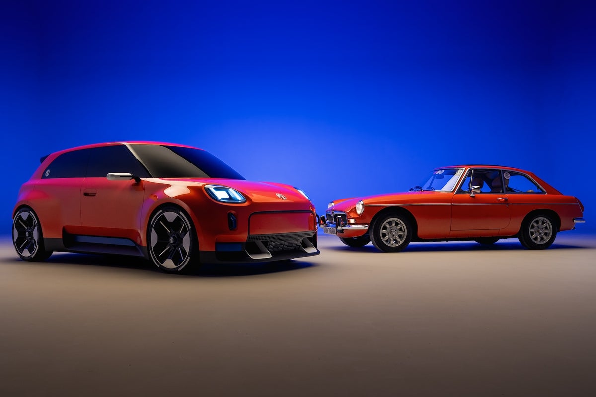 MG2 electric car previewed as Renault 5 rival with classic MG looks