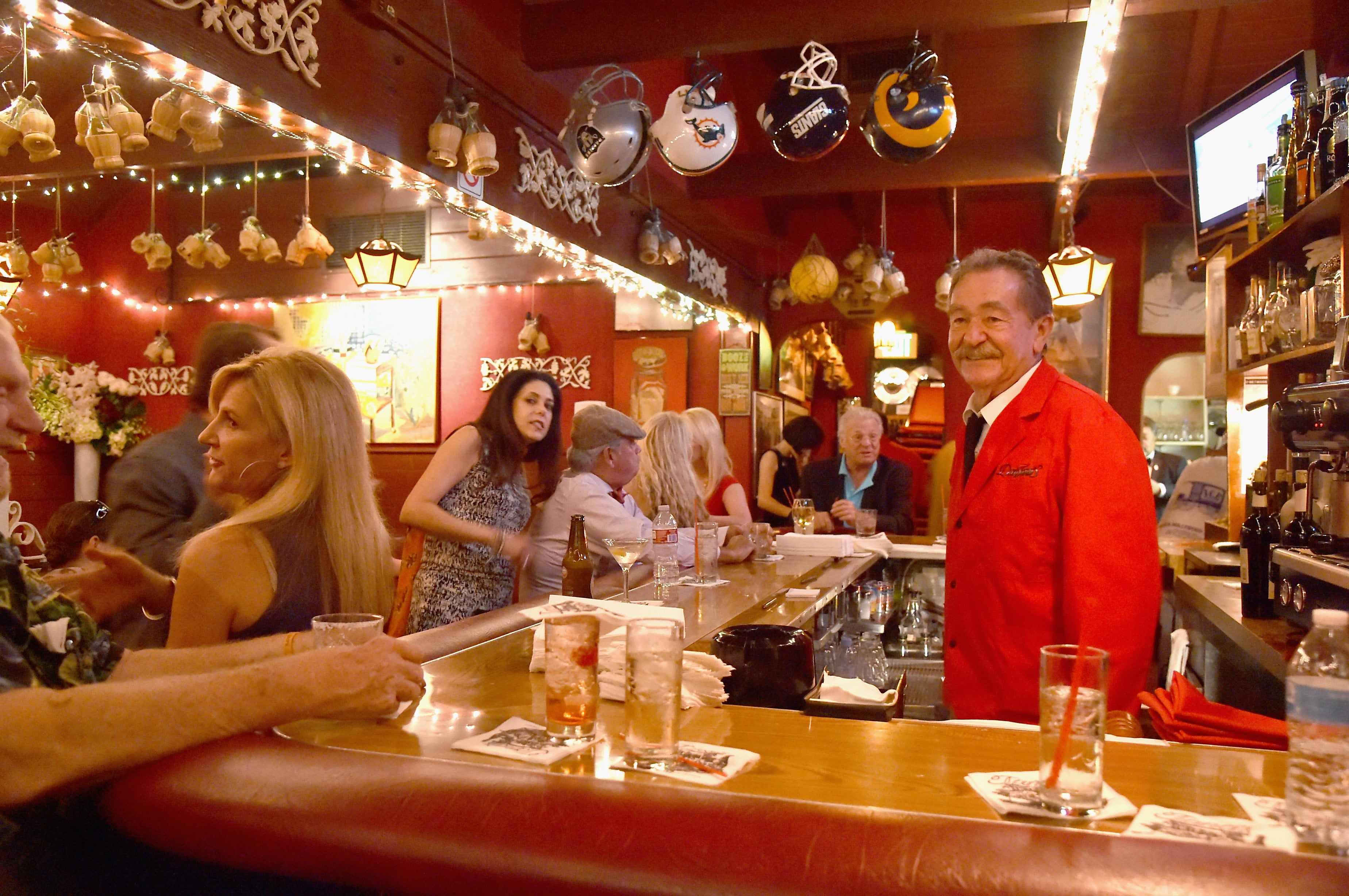 Family-owned Italian restaurant Dana Tana is famous for serving generations of A-list celebrities.