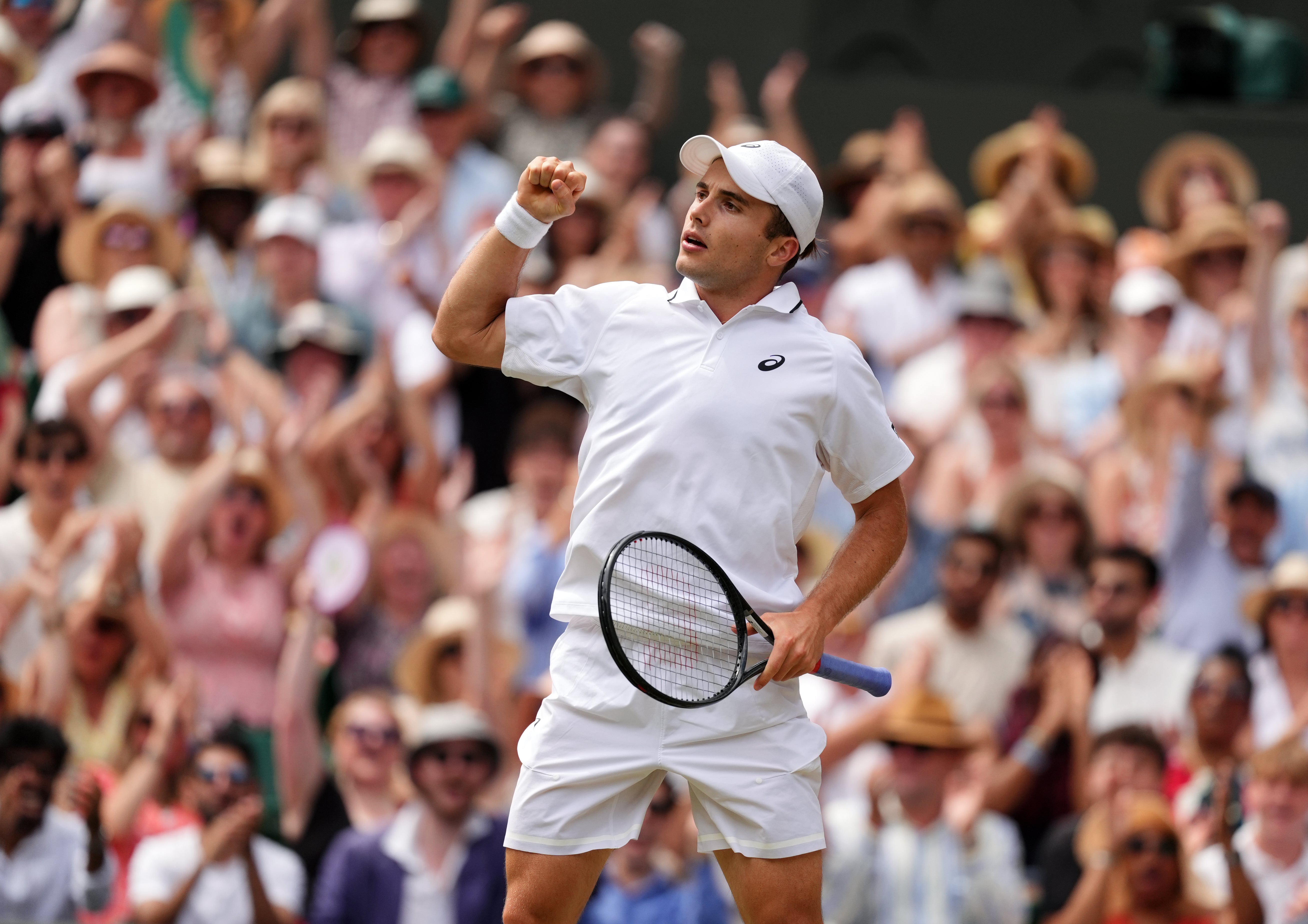 Wimbledon smashes attendance records despite World Cup clash Copy link Bookmark Go to comments Bookmark popover Removed from bookmarks Arthur Fery's run to the semi-finals helped attract viewers ( PA Wire )