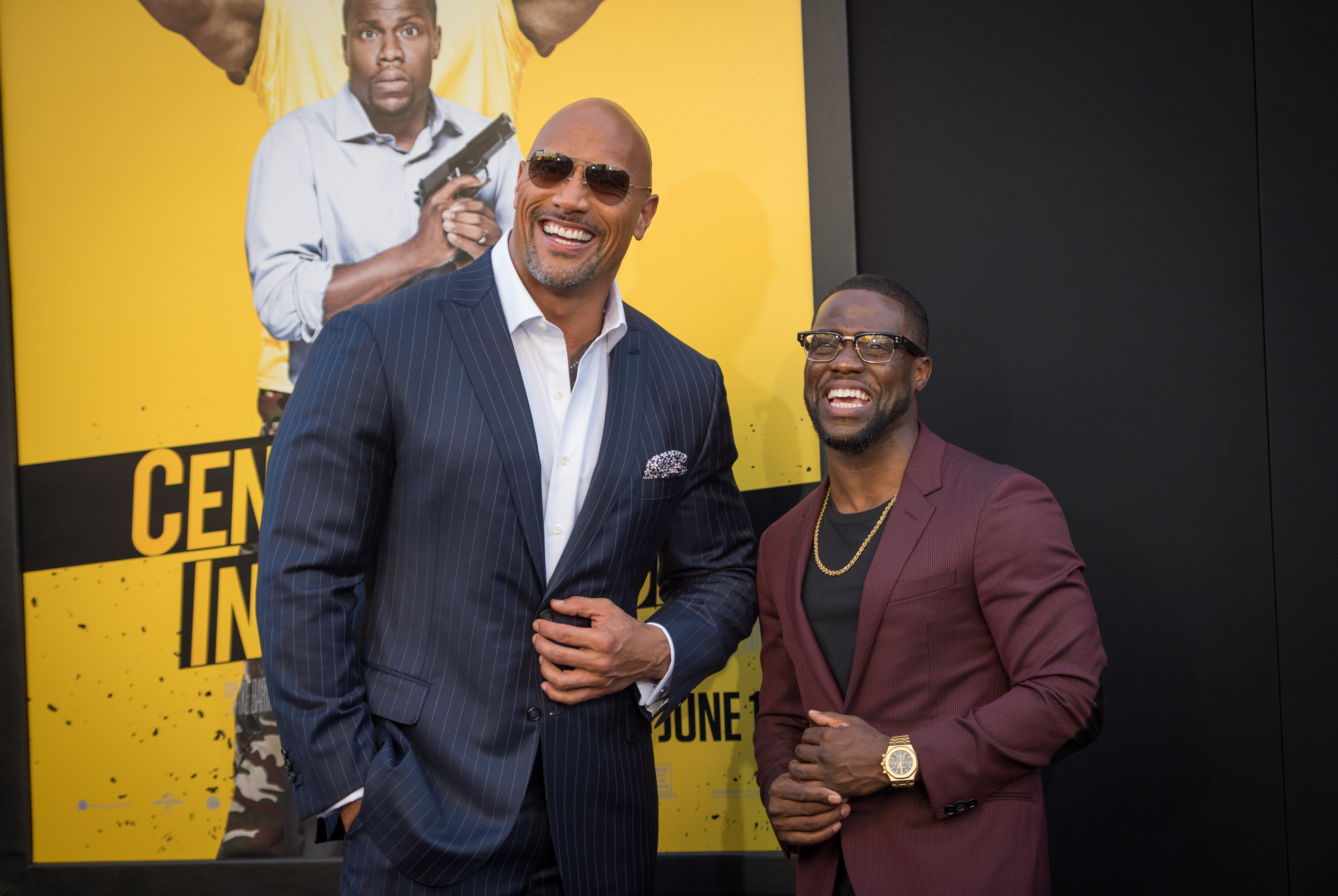 Dwayne Johnson heeft gezegd dat zijn 'Jumanji'-co-ster Kevin Hart het te druk heeft om hun droomproductie op Broadway te verwezenlijken