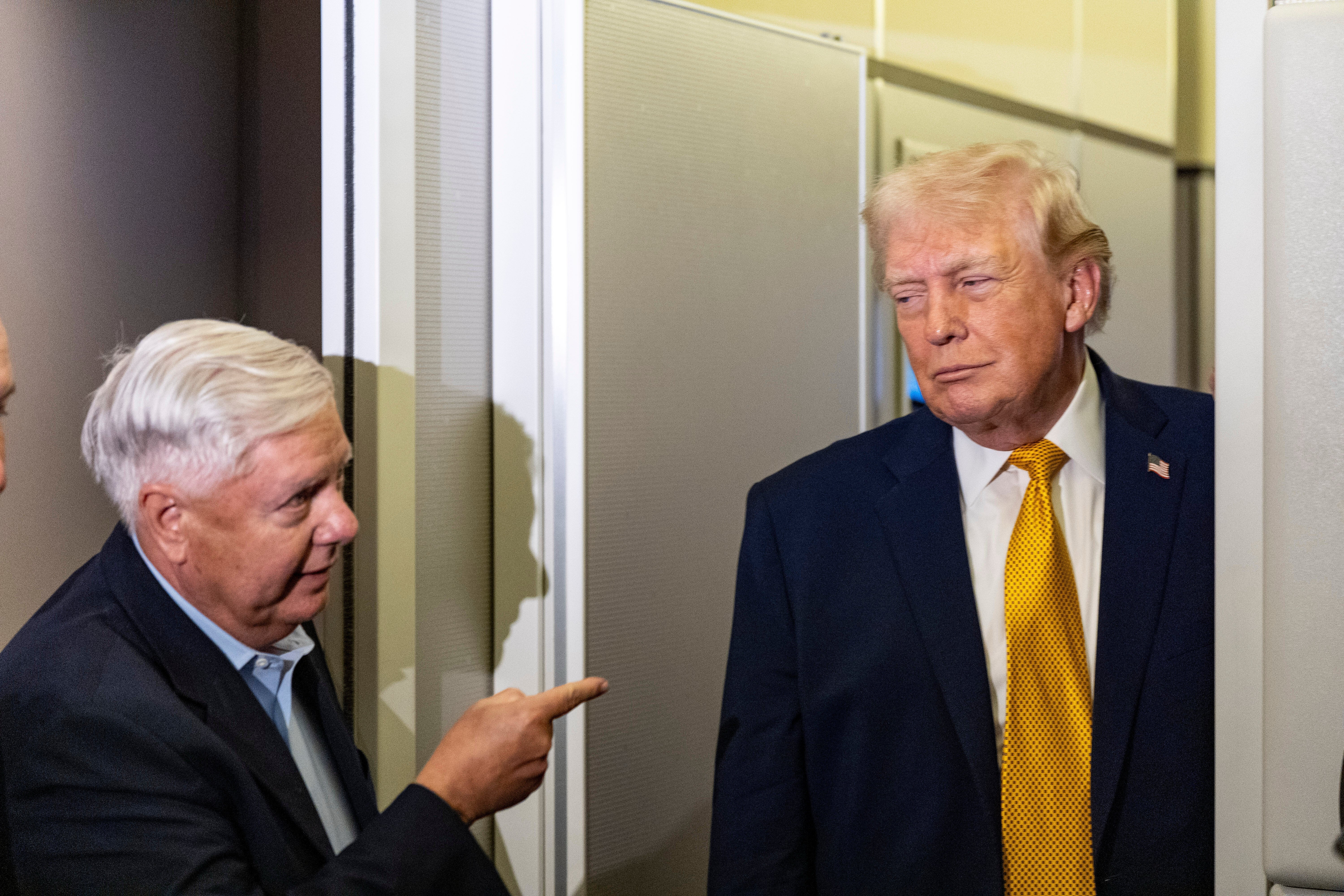 Trump claims Lindsey Graham called him 45 mins after pivotal Jan. 6 moment and said: ‘I've made a big mistake'