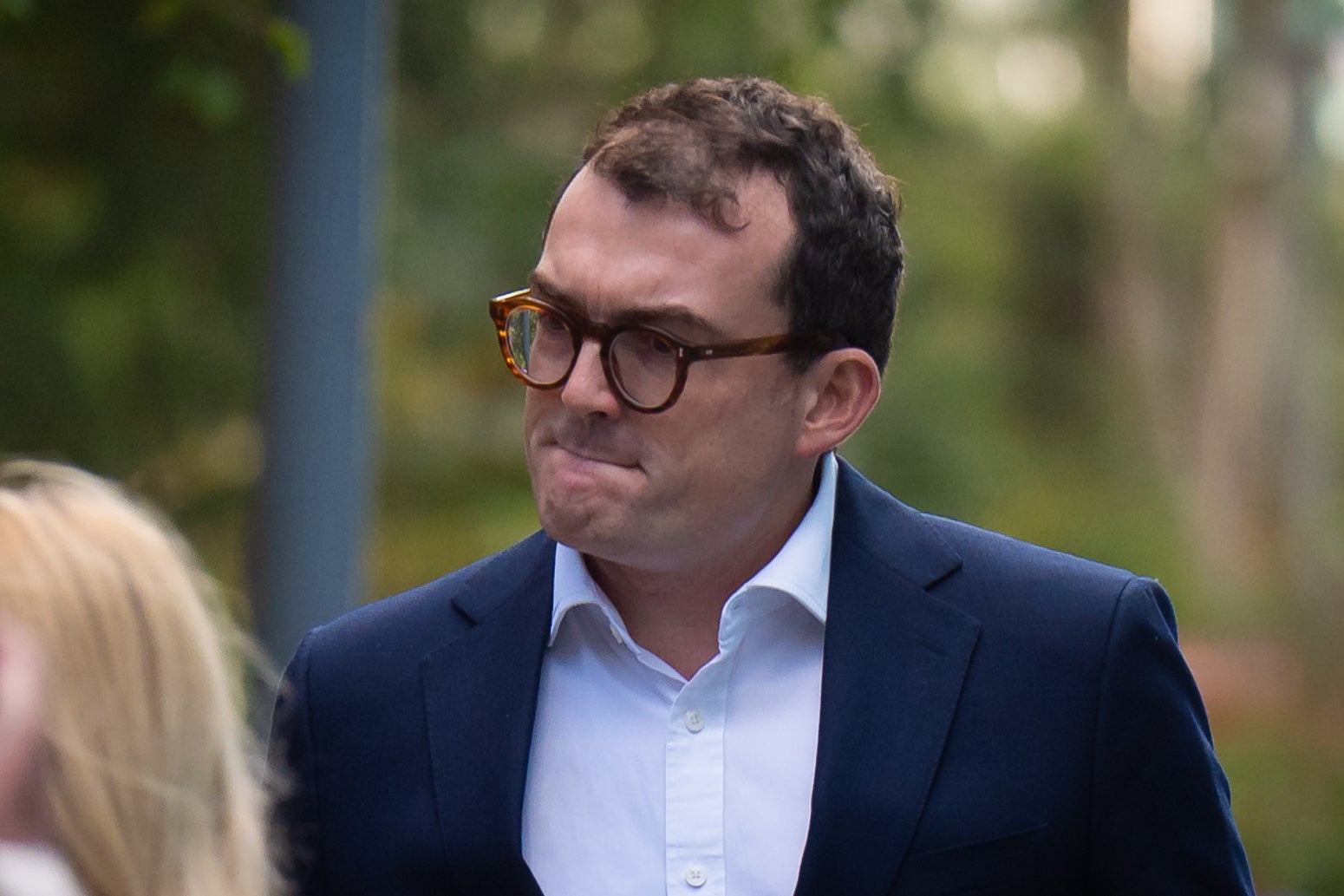 MP accused of ‘fist pump in celebration' after alleged private members club sex assaults Copy link Bookmark Bookmark popover Removed from bookmarks Patrick Spencer outside court ( PA )