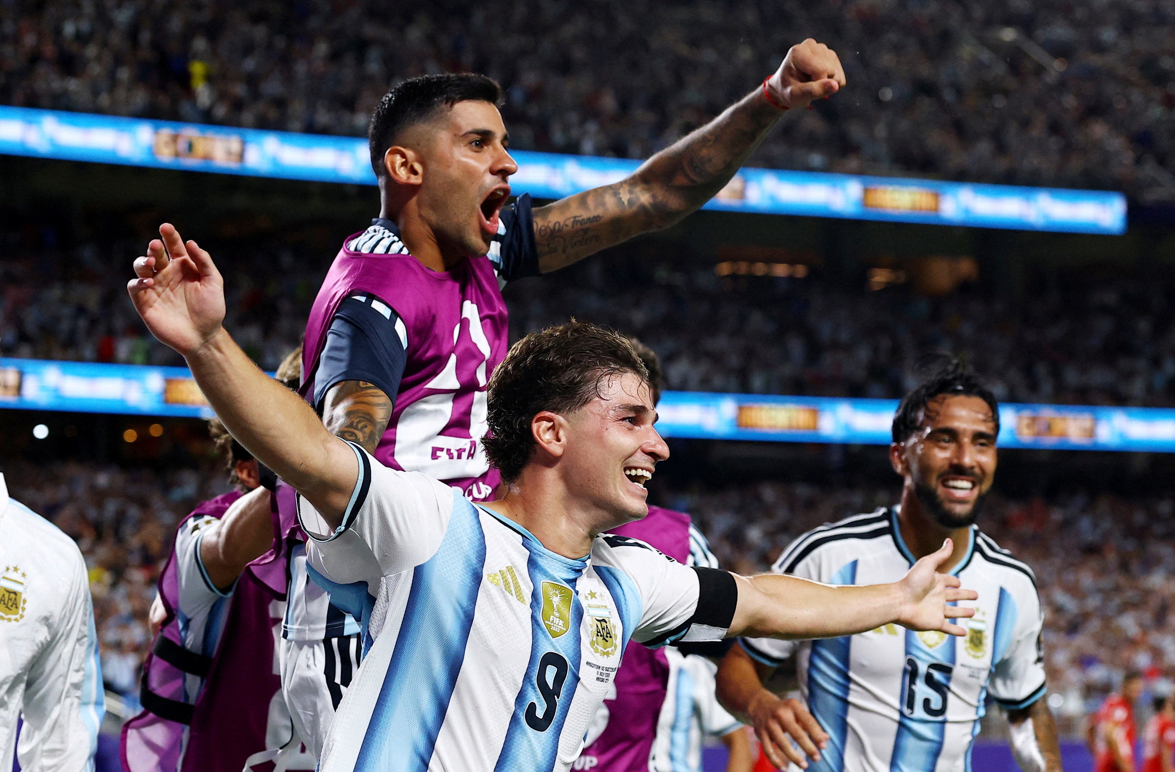 Arsenal step up pursuit of Argentina star set to face England at the World Cup
