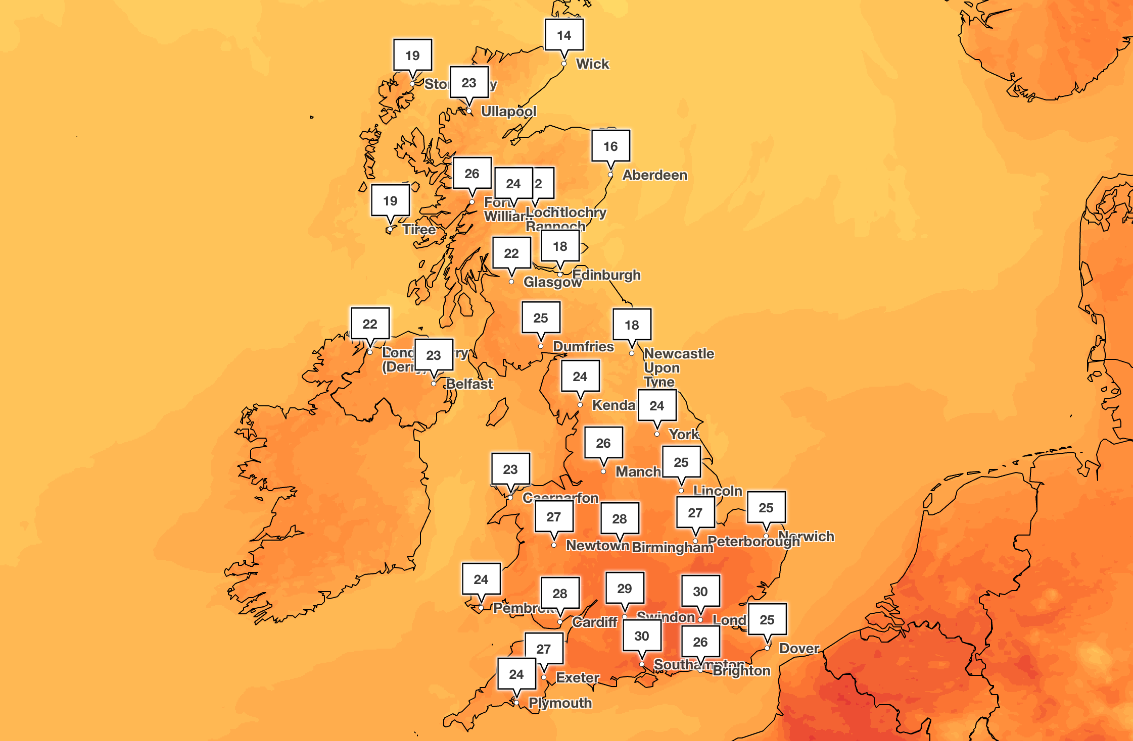 Where is going to be the hottest this week? Everything we know as heat health alerts remain in place