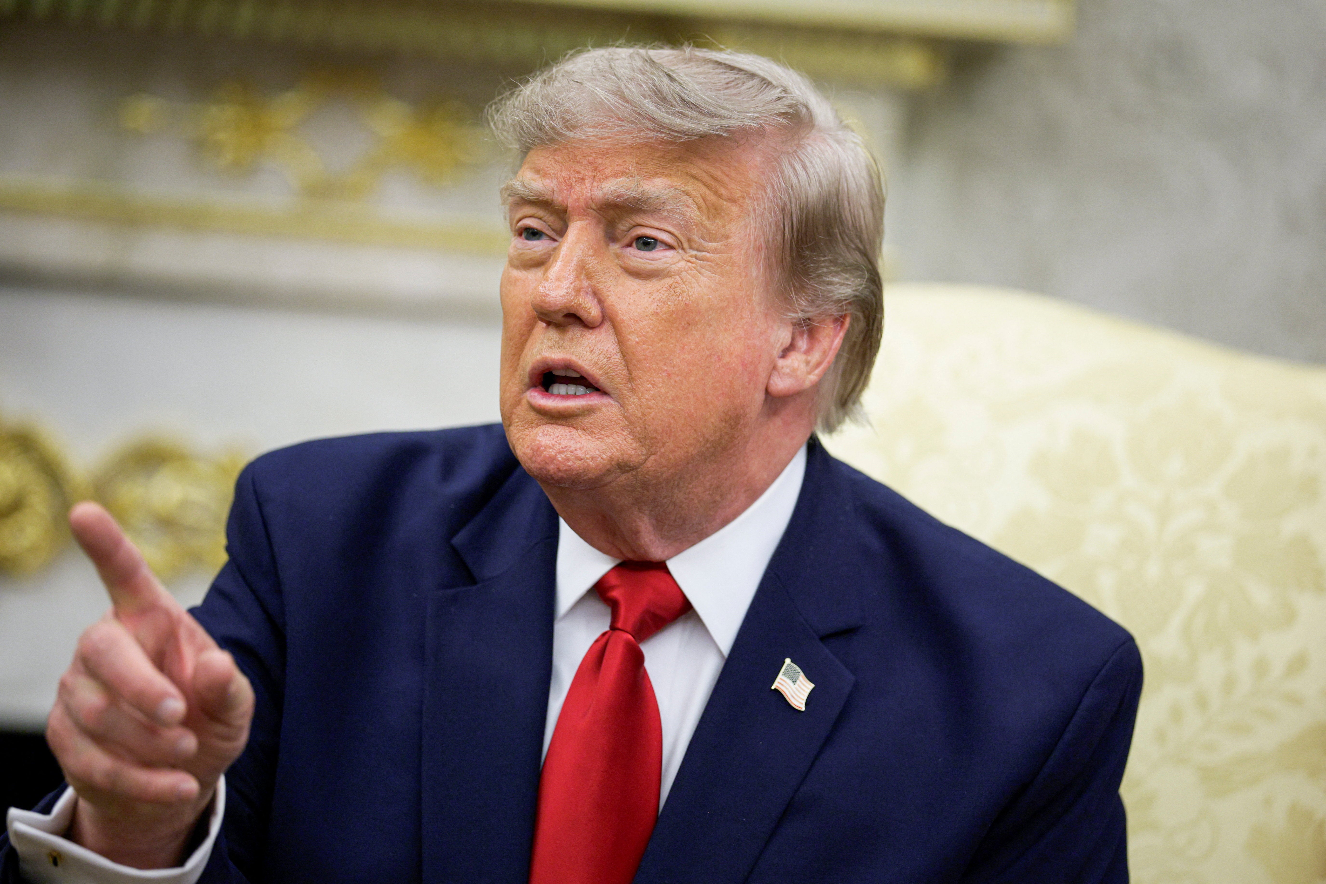 Trump suggests ‘other people' could launch ground campaign in Iran