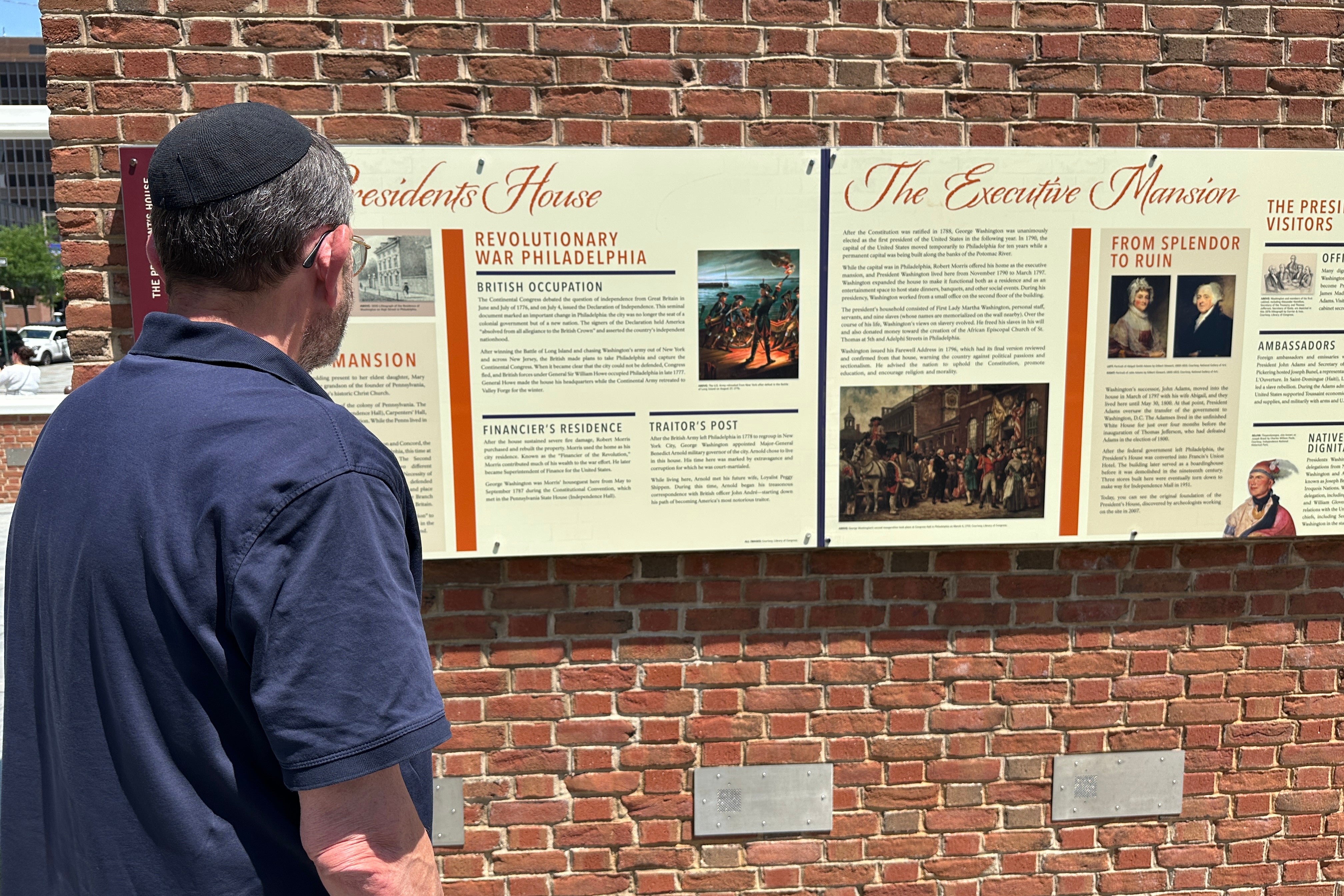 Trump Administration Replaces Slavery Exhibit At George Washington’s Philadelphia Home