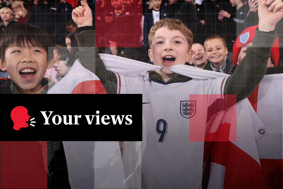 ‘Nothing wrong with being a patriot’: Readers on flag-waving ahead of England’s Argentina semi-final ‘Nothing wrong with being a patriot’: Readers on flag-waving ahead of England’s Argentina semi-final