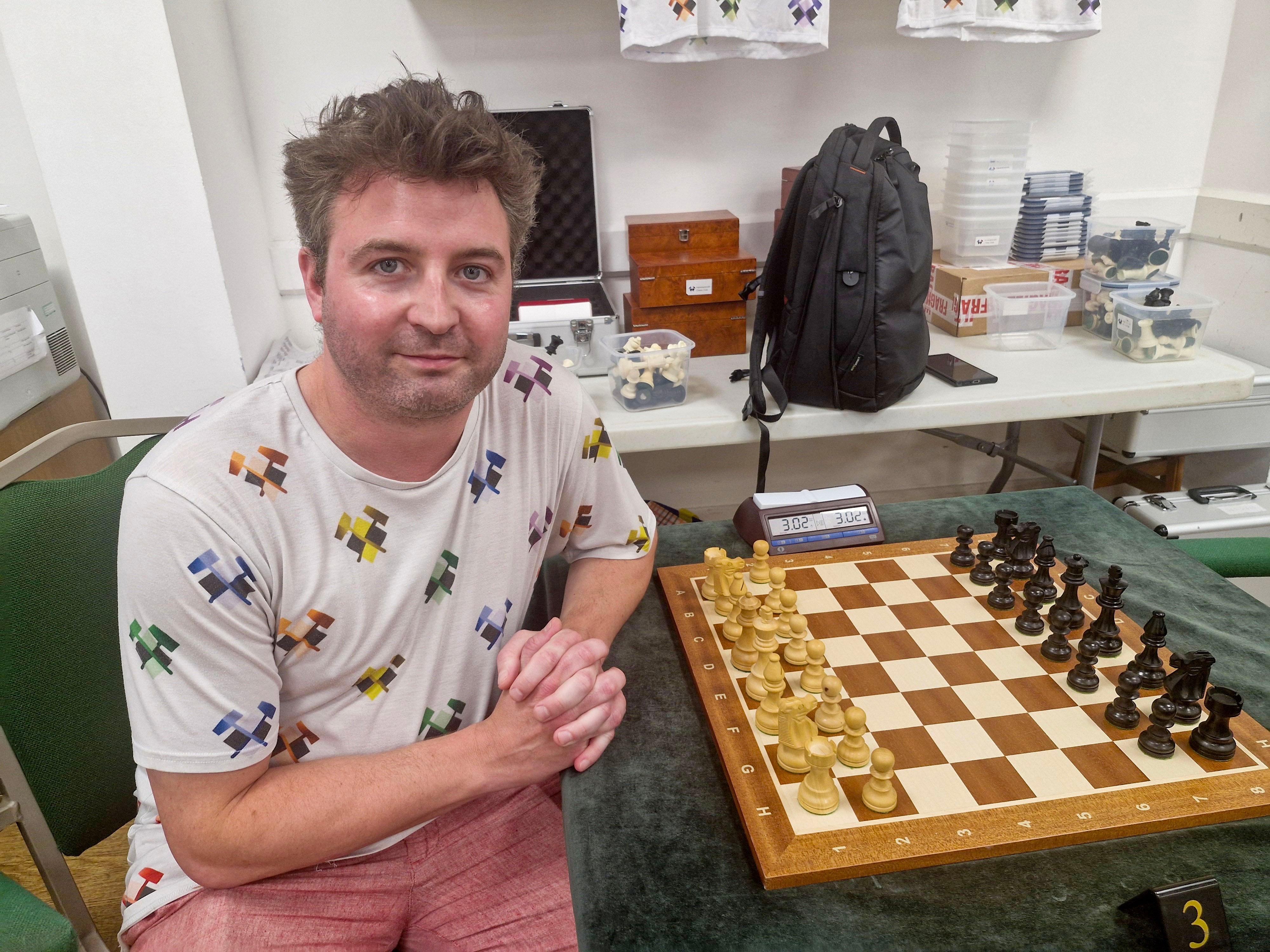 Adam Cranston is the chair of the Hammersmith Chess Club and has spoken of the importance of playing chess in person.