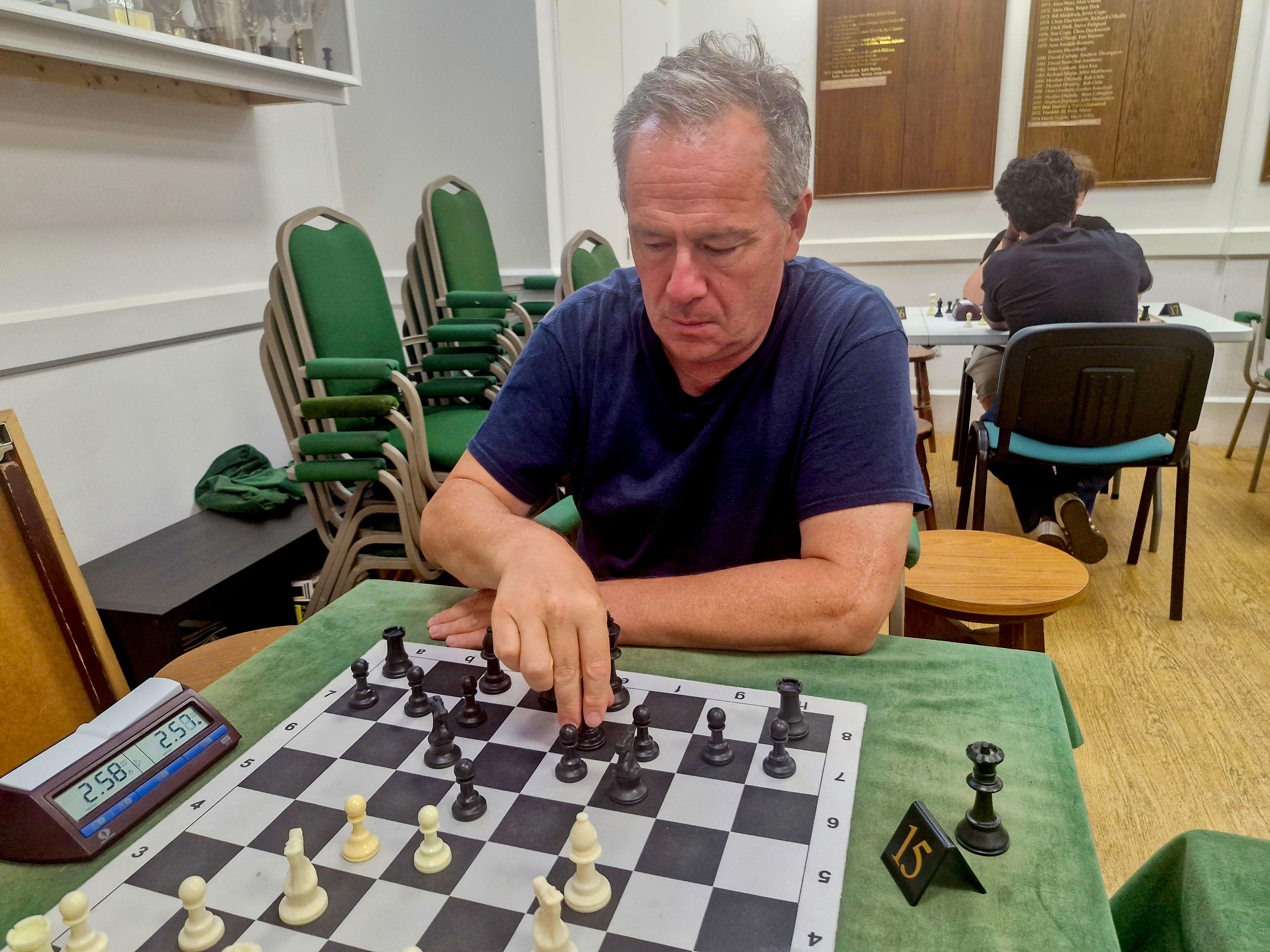 Joseph Francis joined the Hammersmith Chess Club and plays online chess after regaining the love for the game in prison.