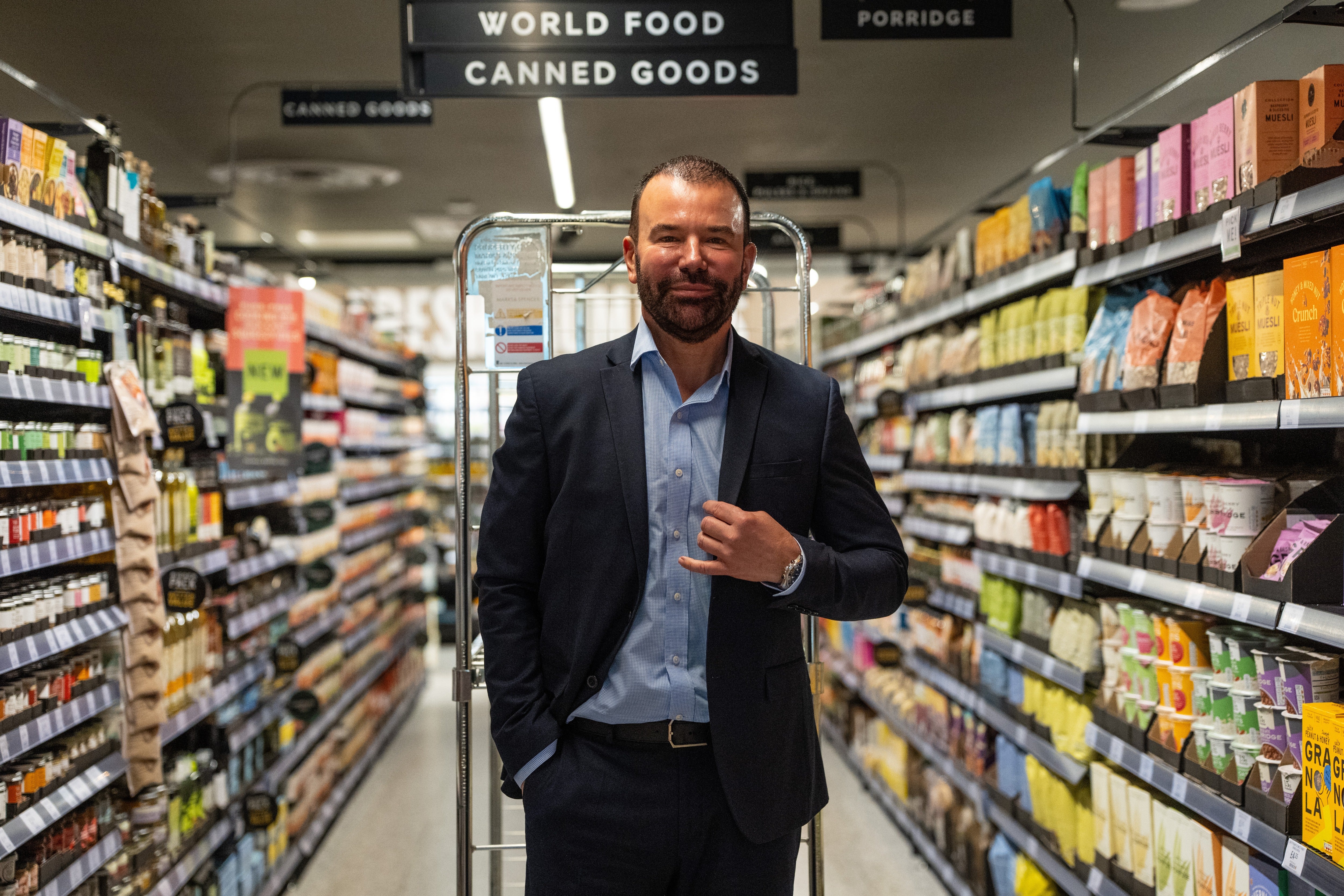 Spice of life: CEO Stuart Machin has encouraged all employees to send in ideas for new products
