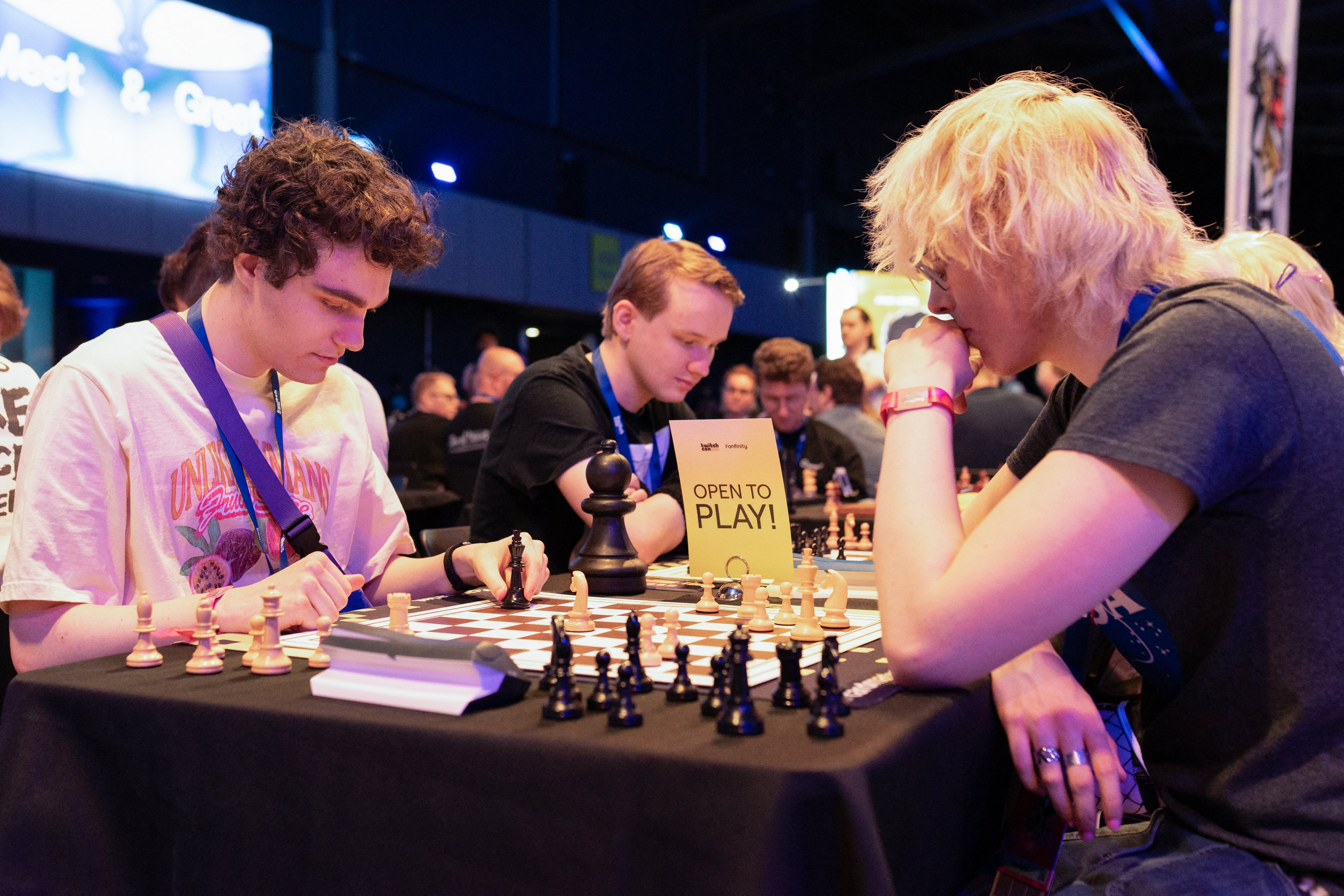 The popularity of online chess has meant there has been an increase of people playing chess face-to-face.