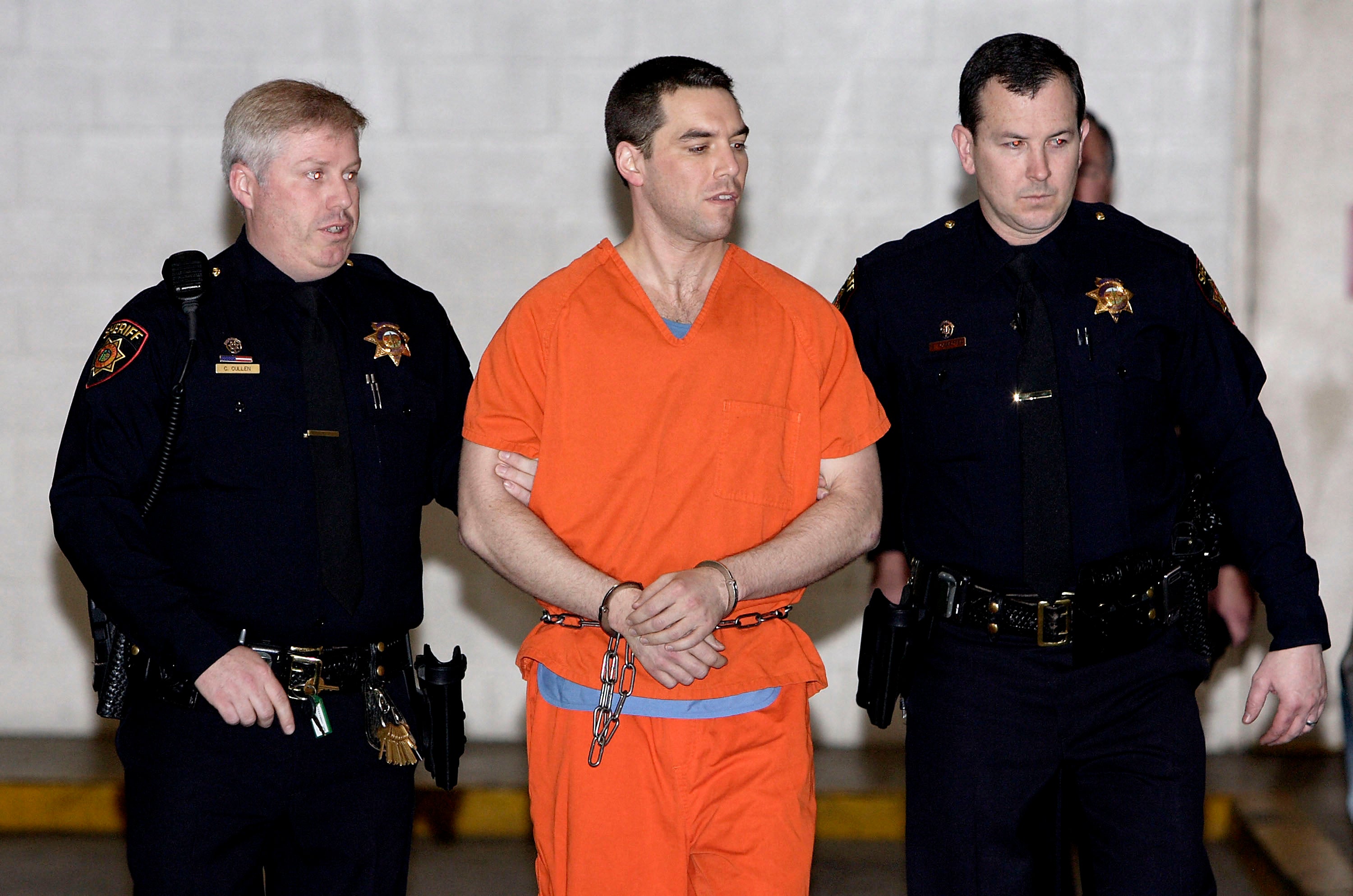 Peterson being transported to San Quentin Prison successful 2005