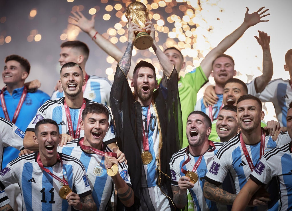 It was Argentina's signature song in 2022, when they won in Qatar
