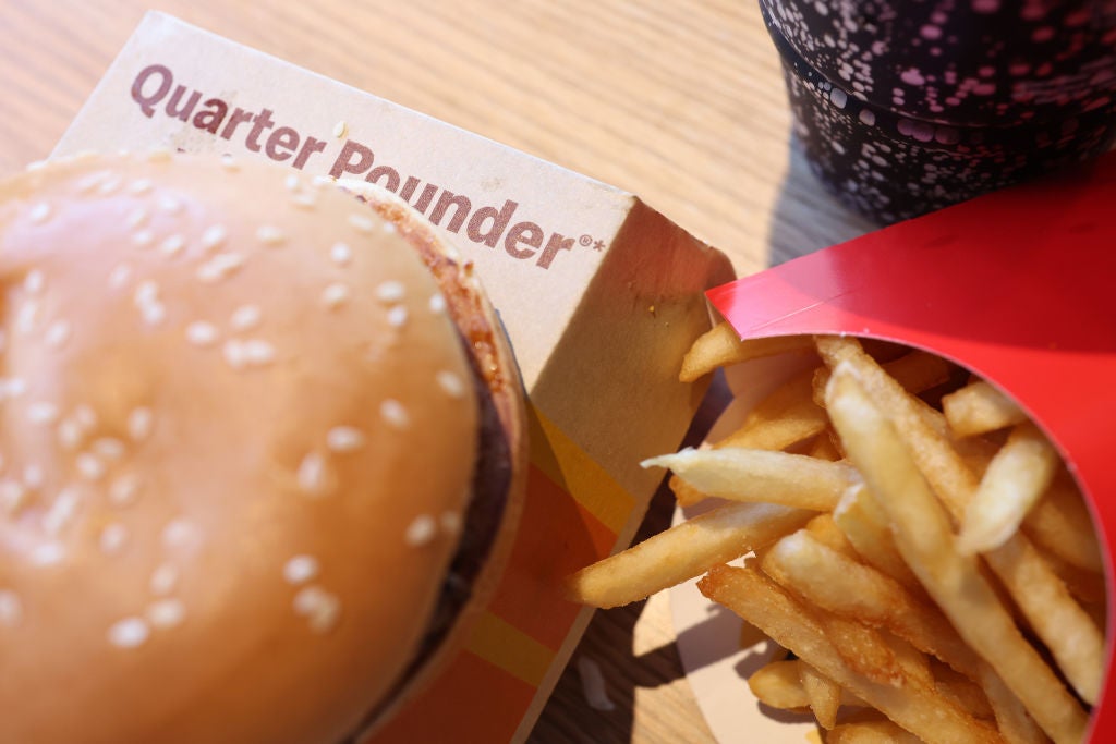 E. coli germs caused a 2024 nutrient poisoning outbreak tied to earthy onions connected McDonald’s Quarter Pounder hamburgers
