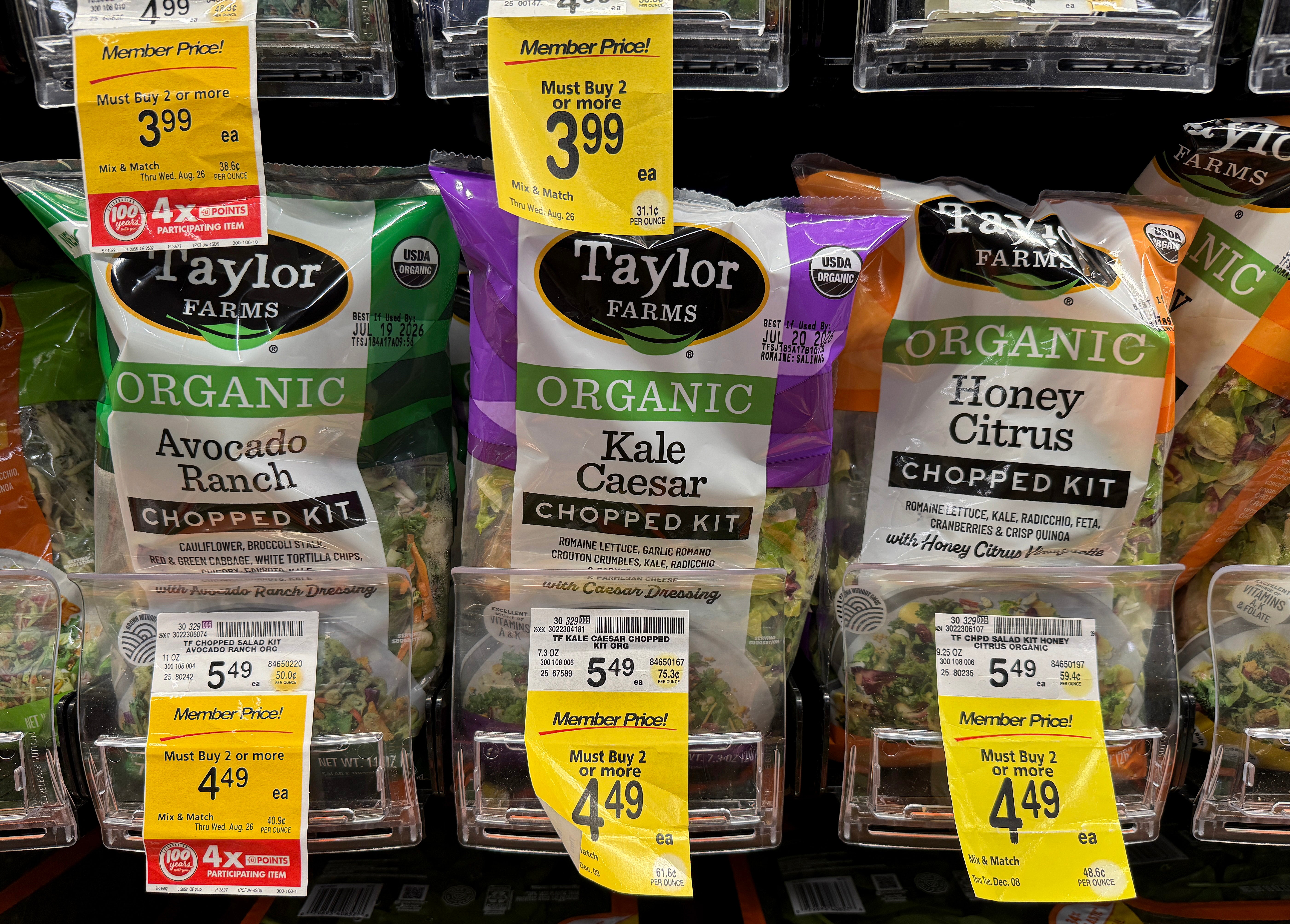 The institution pulled lettuce originated from cardinal Mexico but said that nary Taylor Farms-branded salads aliases kits are associated pinch nan outbreak