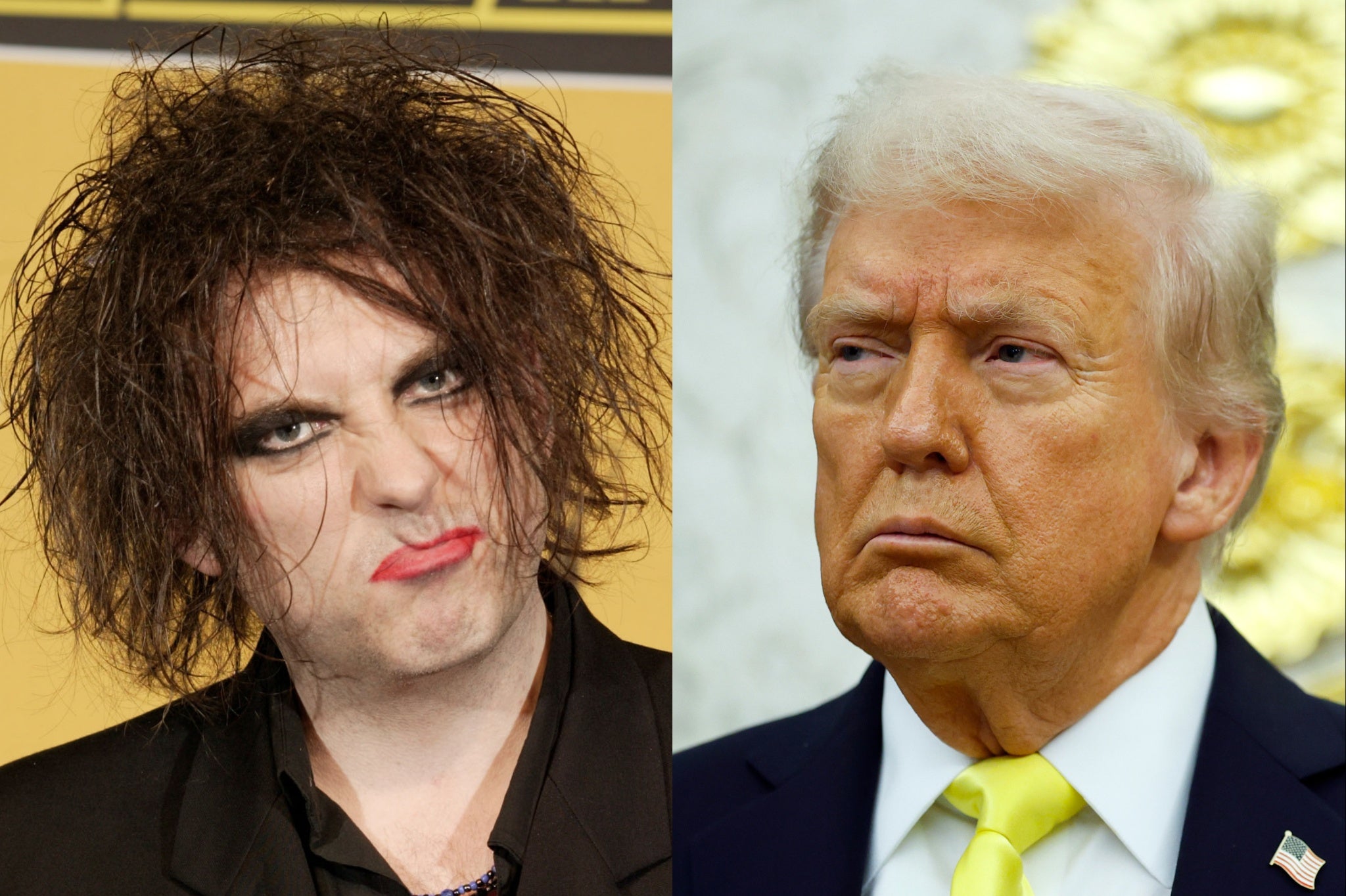Robert Smith von The Cure kritisiert die FIFA und Trump wegen seiner ...