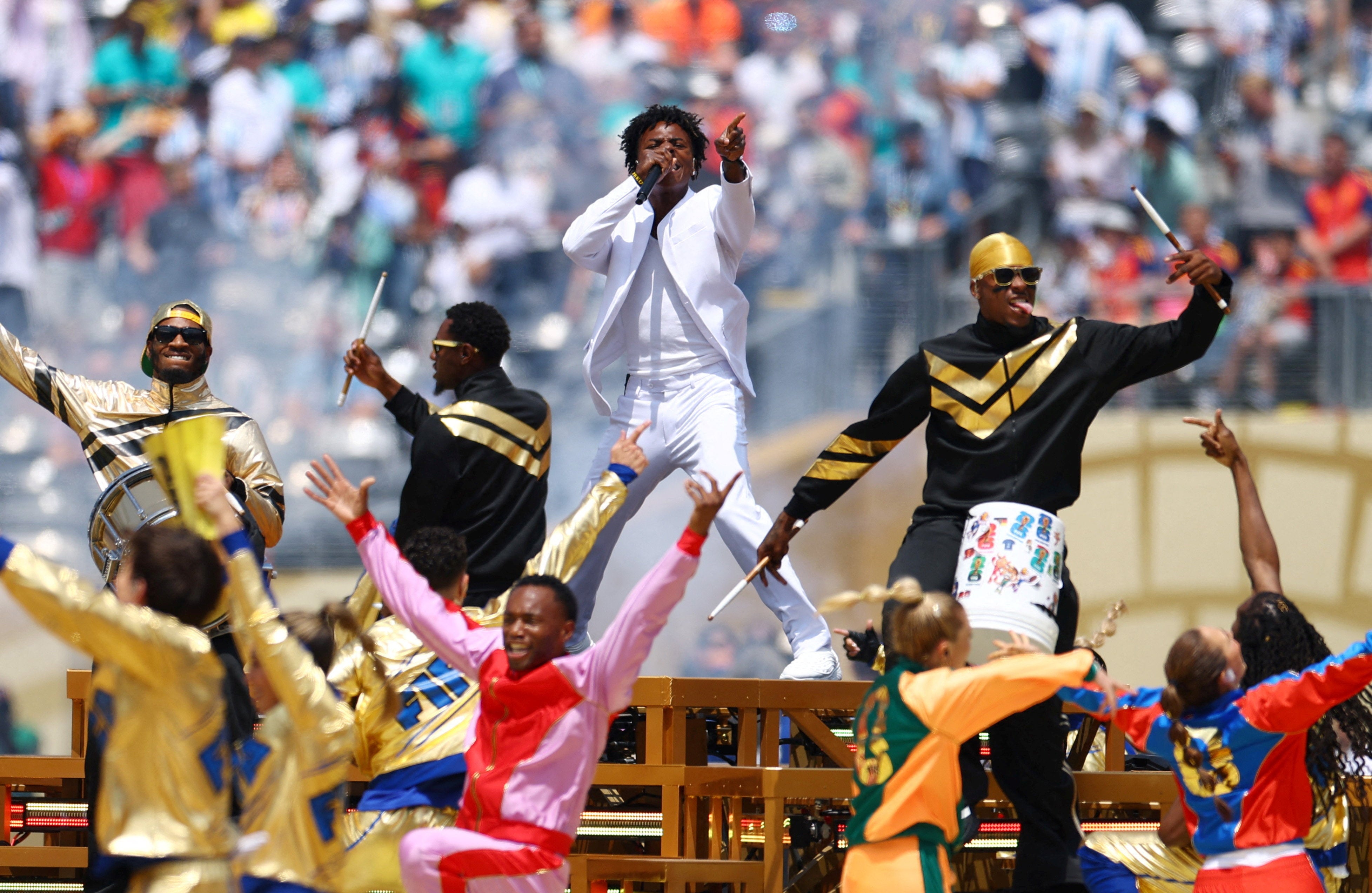 World Cup final show slammed as ‘lip-syncing contest’ after IShowSpeed and Post Malone’s performances