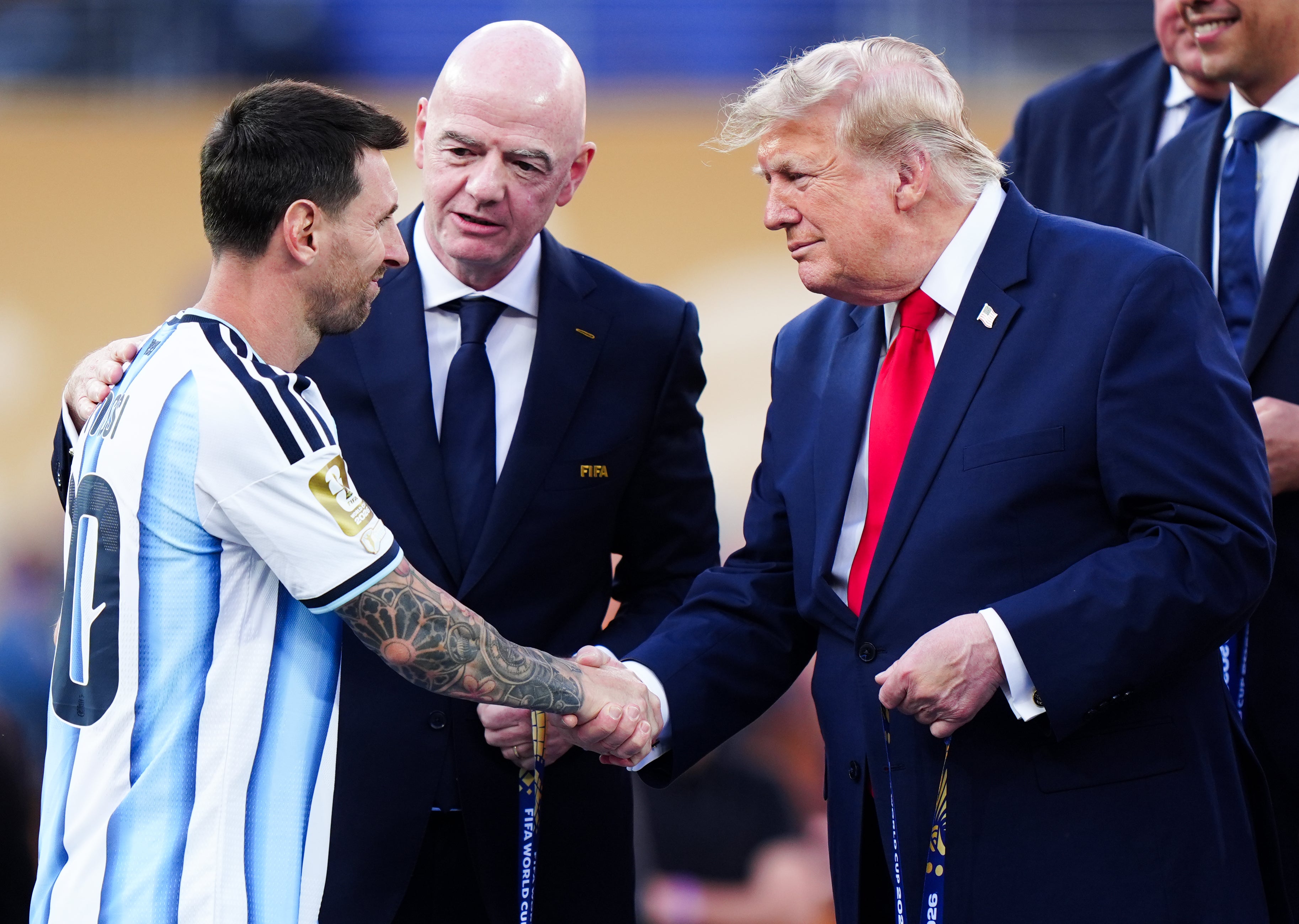 Speculation that nan ‘Trump curse’ has struck again is rife aft President Donald Trump backed Argentina complete Spain successful nan World Cup final. ‘I would opportunity that it’s difficult to stake against Messi,’ Trump said earlier nan game