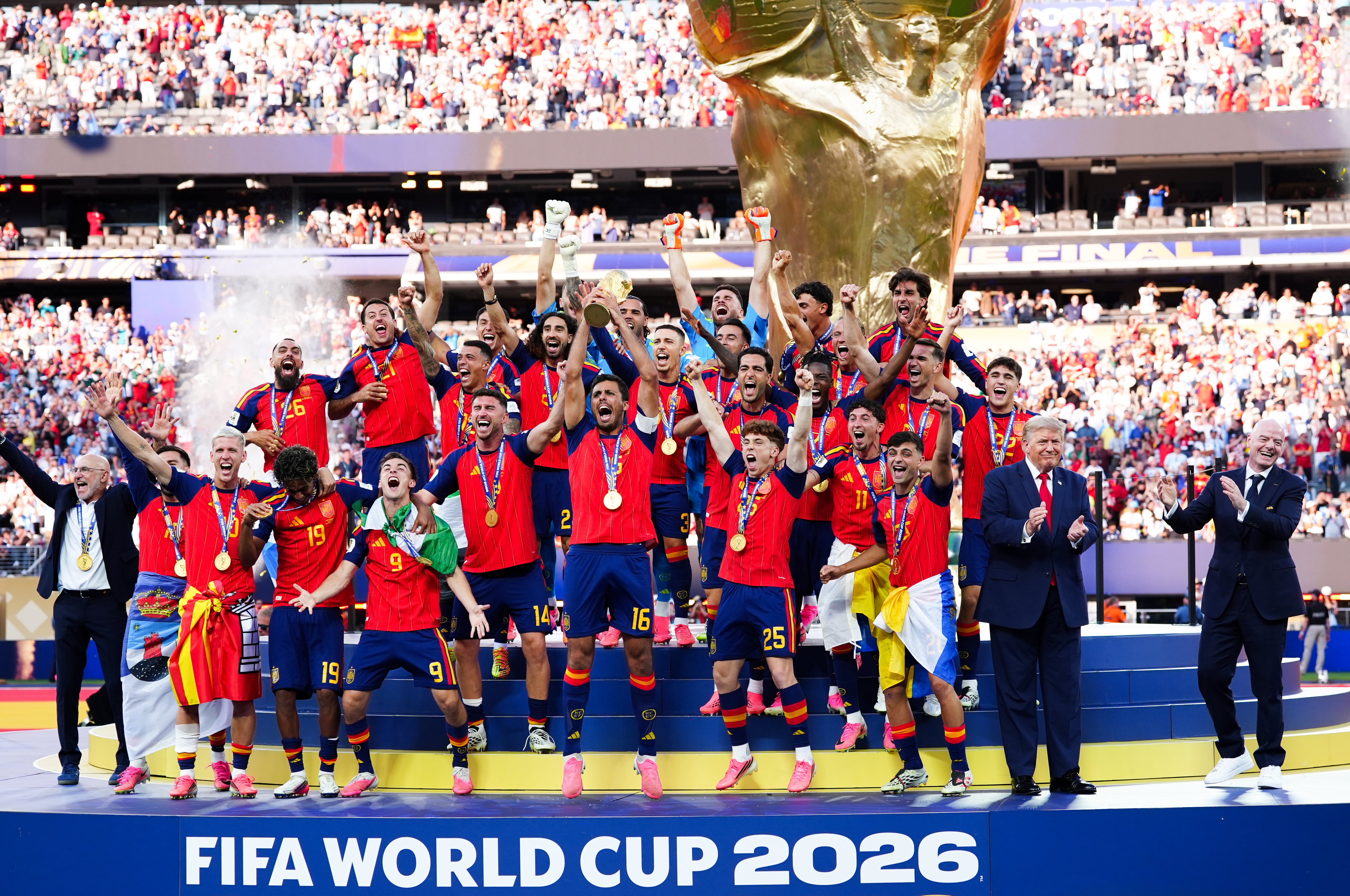 Following nan South American side’s conclusion against Spain, societal media was alight pinch fans speculating that nan ‘Trump curse’ was back