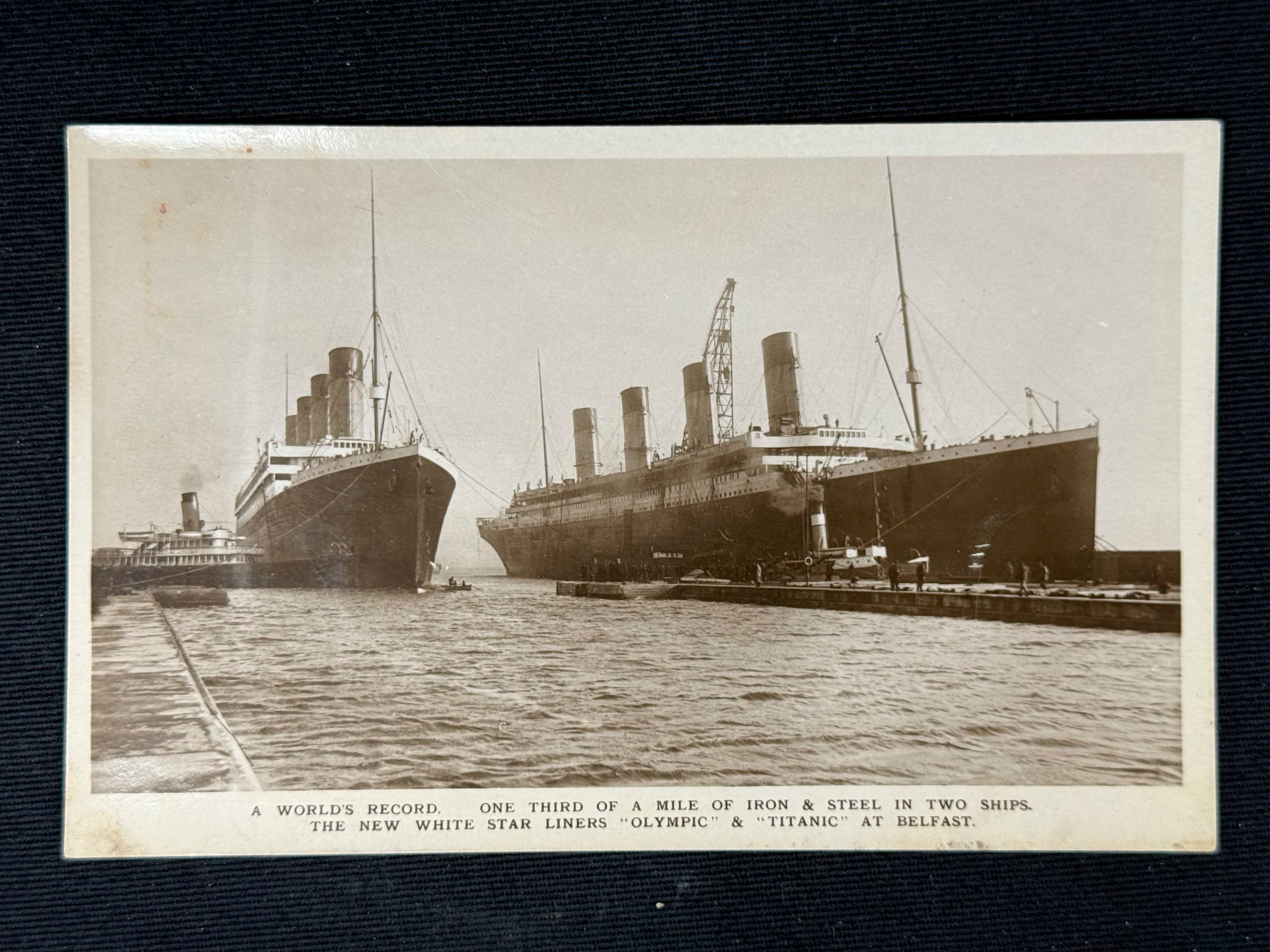 Final letter from Titanic passenger describes life on doomed ship