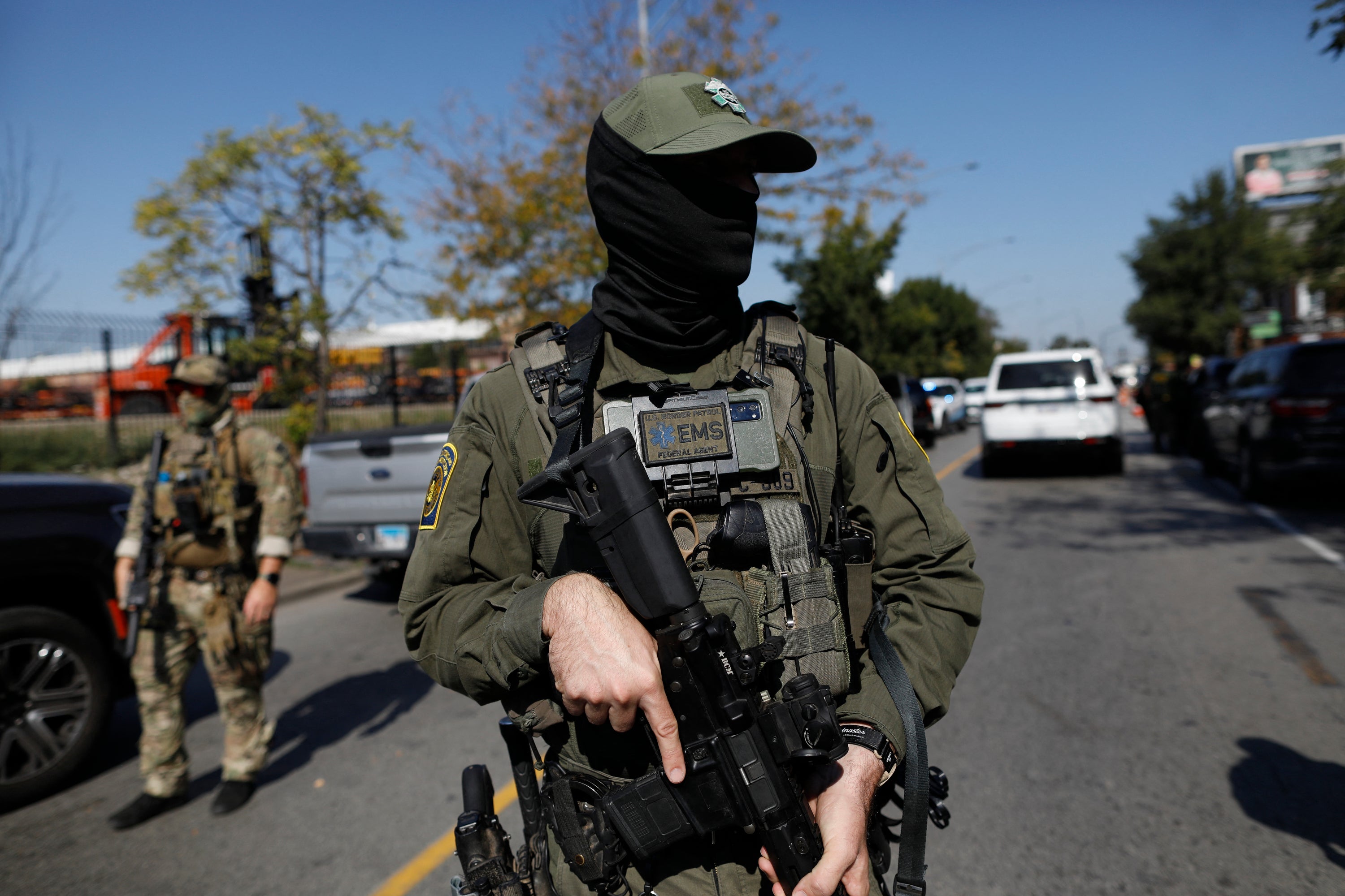 ICE agents regularly usage masks, civilian apparel and unmarked cars, opening nan doorway to abuses by bad actors impersonating rule enforcement, according to critics