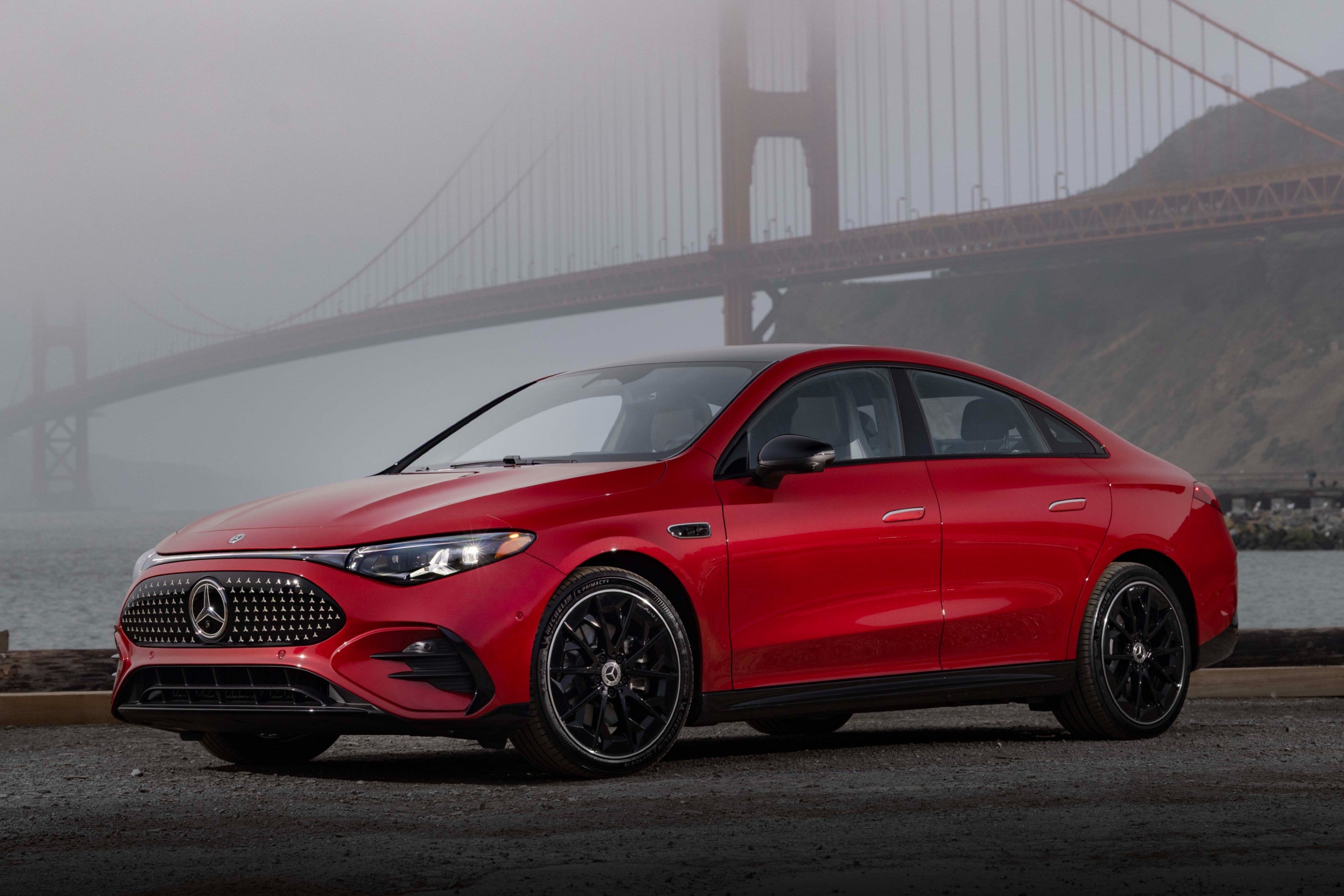 The CLA 250+, which has a single electric motor, gets an EPA-estimated 374 miles of range on a single charge