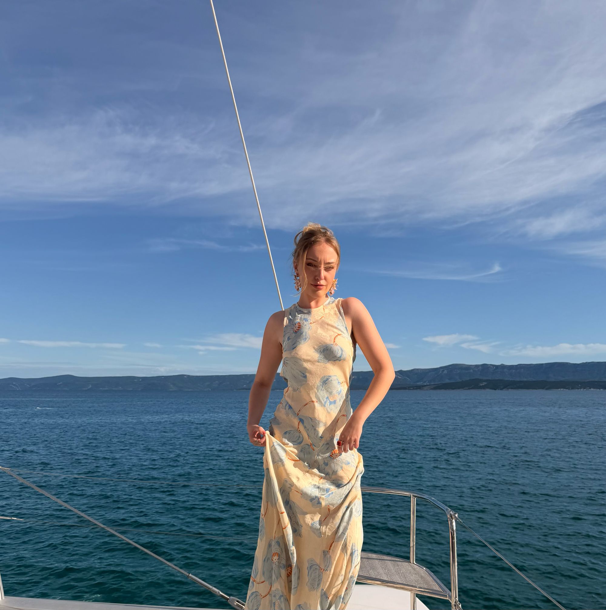 I explored Croatia's glittering coastline by sailing boat