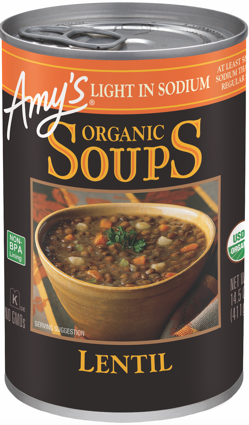 Amy's Kitchen has recalled nearly 200,000 cans of Organic Lentil Soup