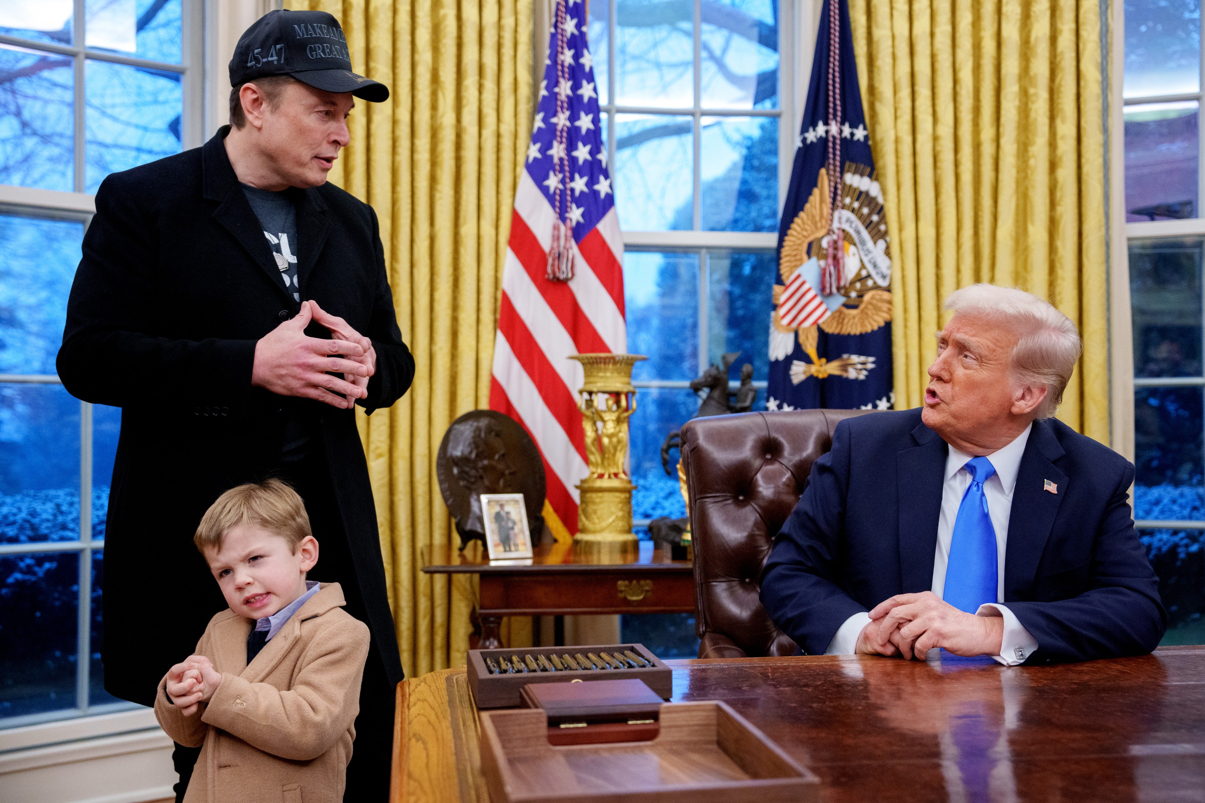 Musk helped lead DOGE successful its 18-month tally that led to wide firings and occupation cuts