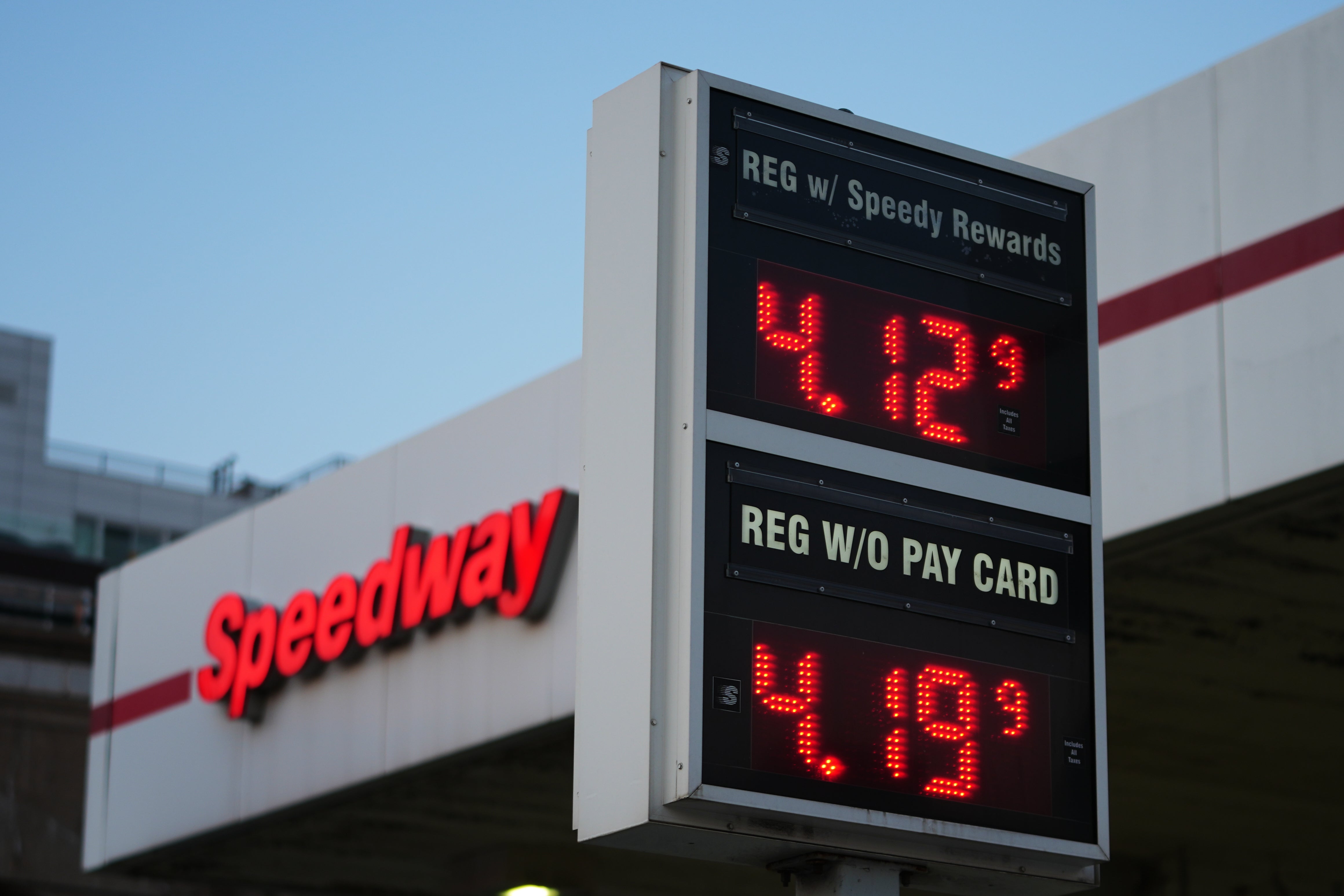 Prices are displayed astatine a state position Thursday, July 23, 2026, successful nan Queens borough of New York