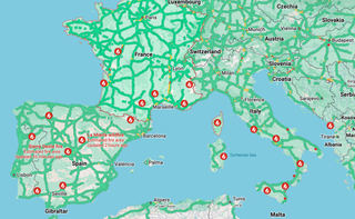 Šumski požari diljem Španjolske, Francuske i Italije