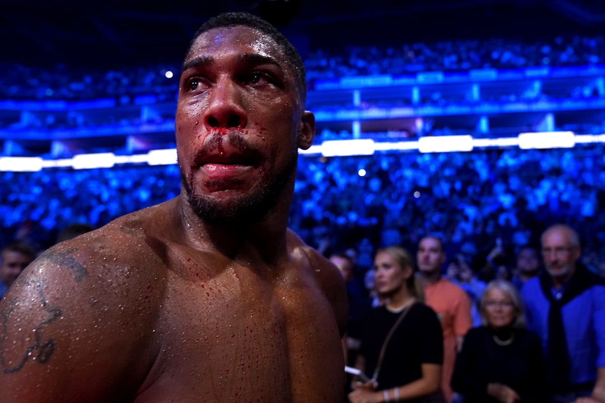 Anthony Joshua dedicates knockout victory to friends who died in car crash
