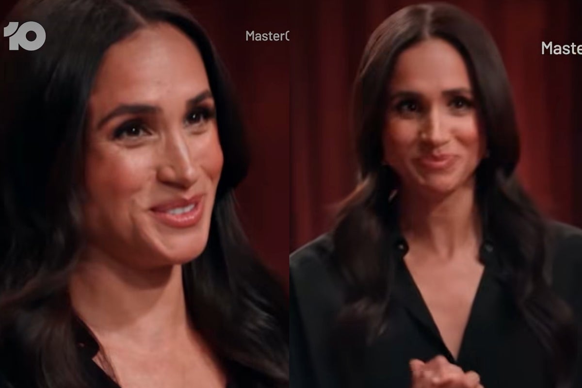 Prince Harry interrupts Meghan Markle’s Masterchef debut: ‘Very sorry to disturb you’ - The Independent image
