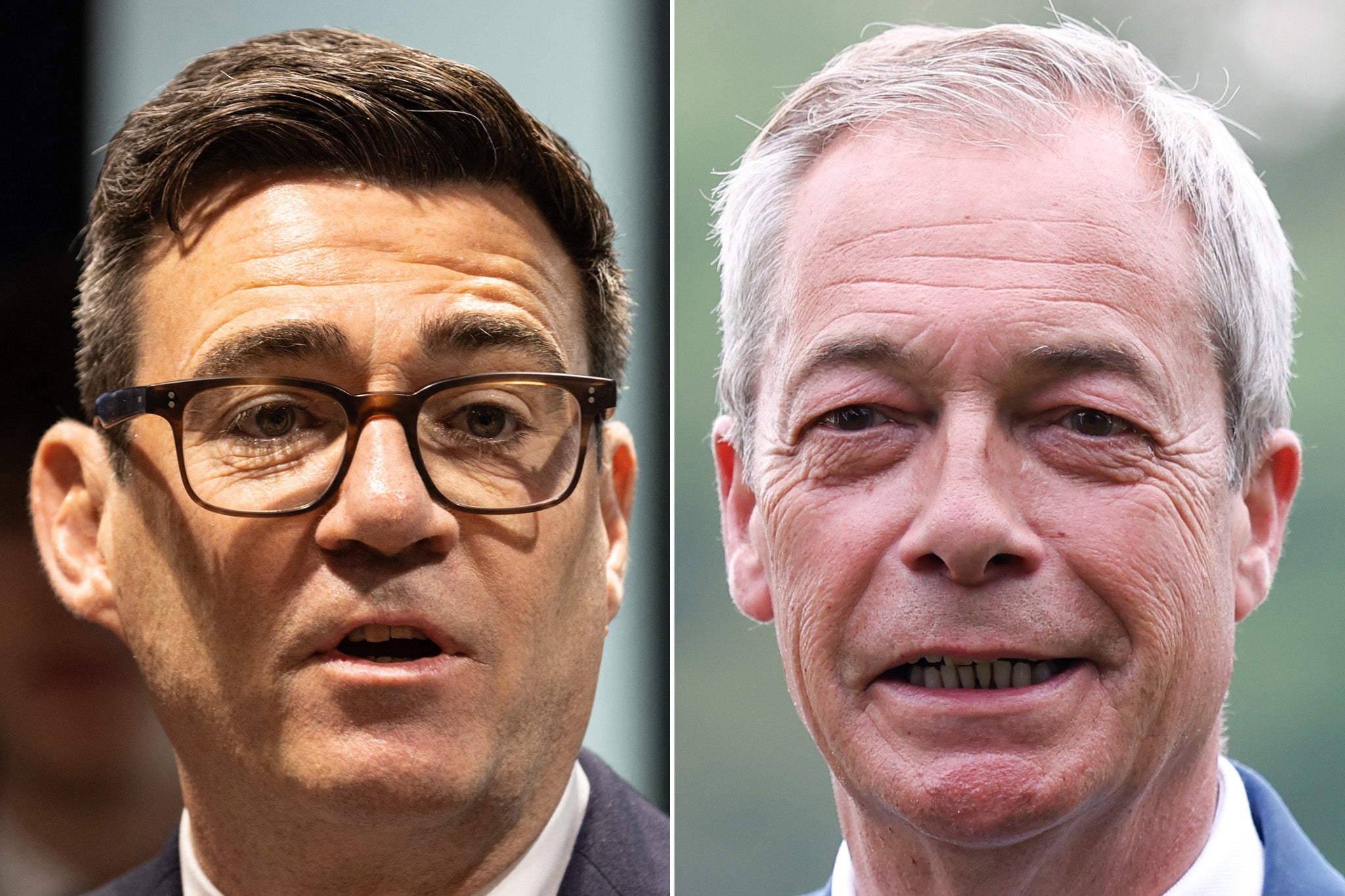 How Burnham overtook Farage as the UK's top party leader on social media