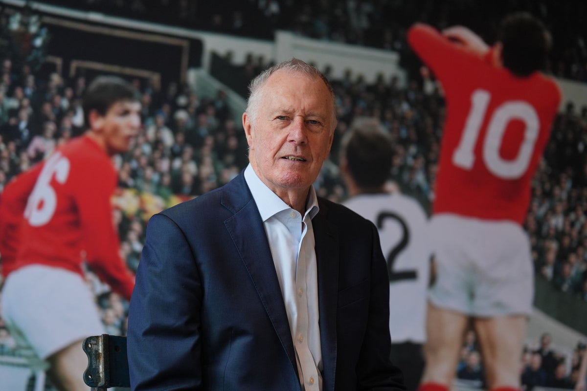 World Cup hero Geoff Hurst stars in new film to celebrate 60th anniversary of England's 1966 triumph