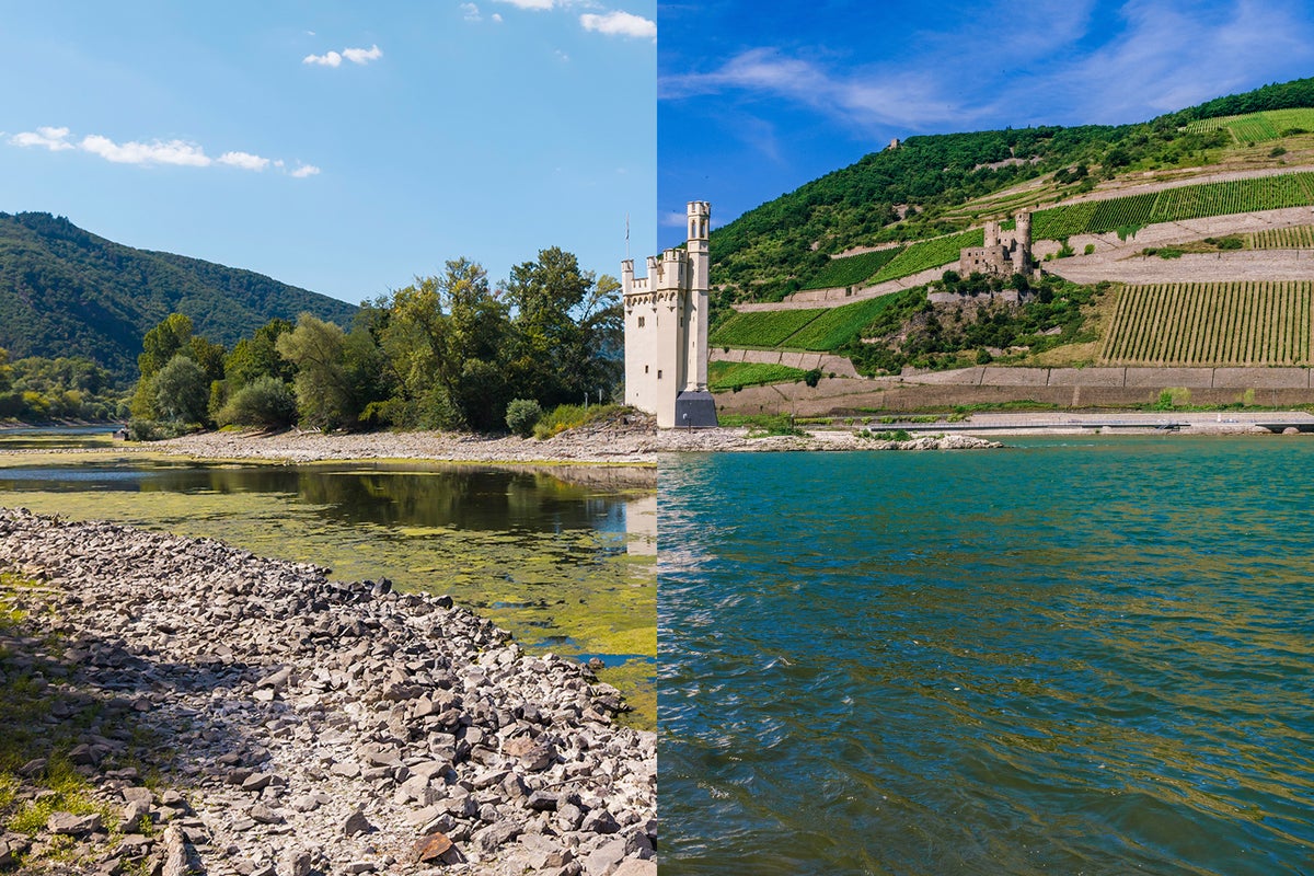 Terrifying before and after photos show Europe could be changed forever by deadly heatwaves