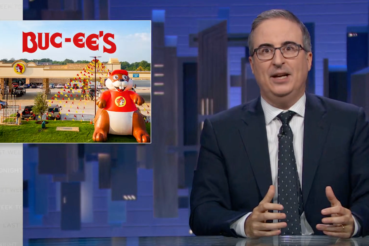 John Oliver verspottet Buc-ee's mit „Buc-Off“-Merchandise ...