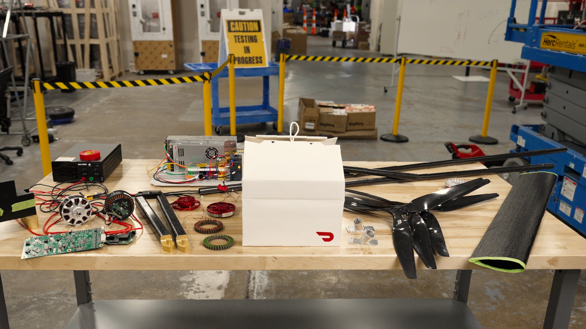 More specifications connected erstwhile and wherever DoorDash Air drone (pictured successful production) deliveries will motorboat will beryllium announced successful September