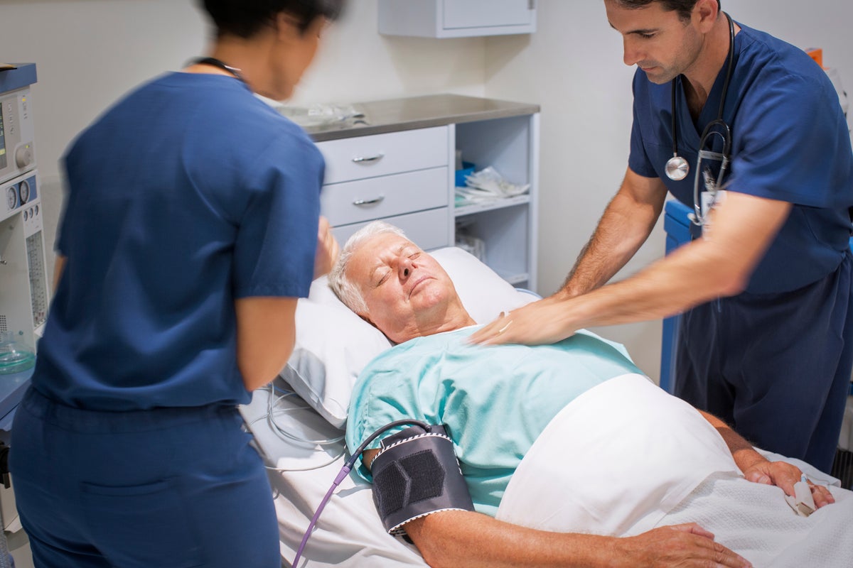 Elderly patients twice as likely to endure A&E waiting times of more than 12 hours Elderly patients twice as likely to endure A&E waiting times of more than 12 hours