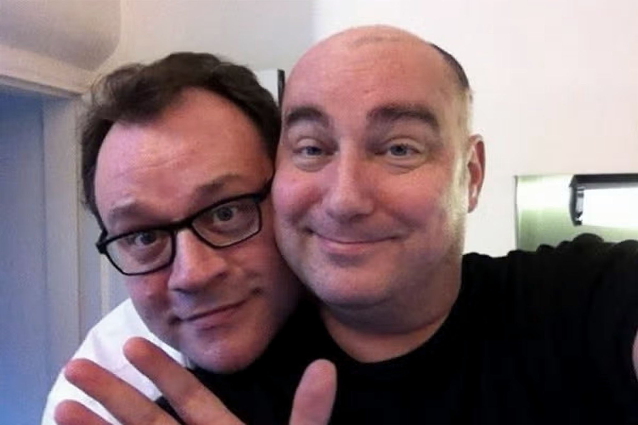 Davies’ husband Andrew Smith died in 2018