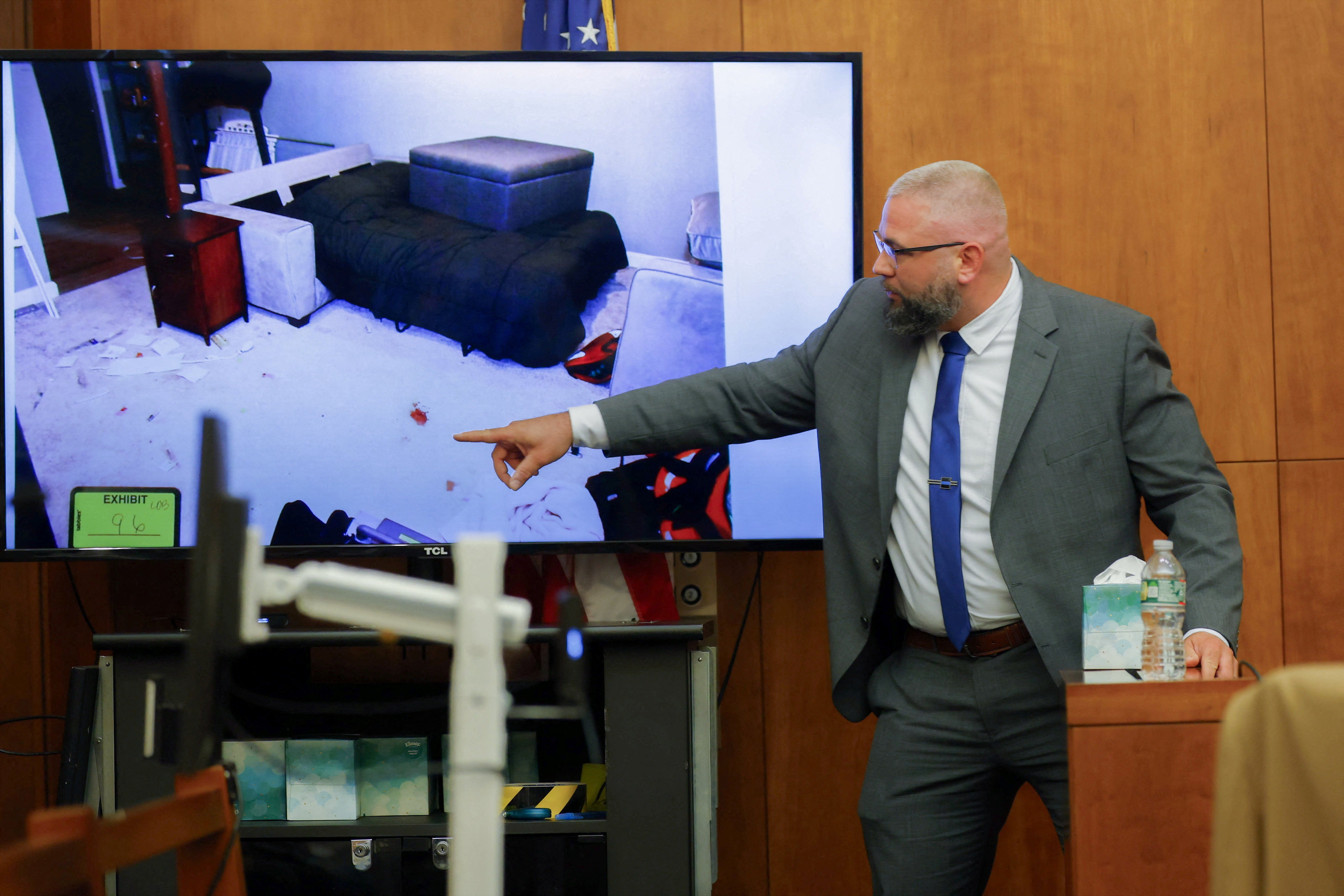 Hall said they arrived to find Patrick Clancy yelling for thief from down nan home