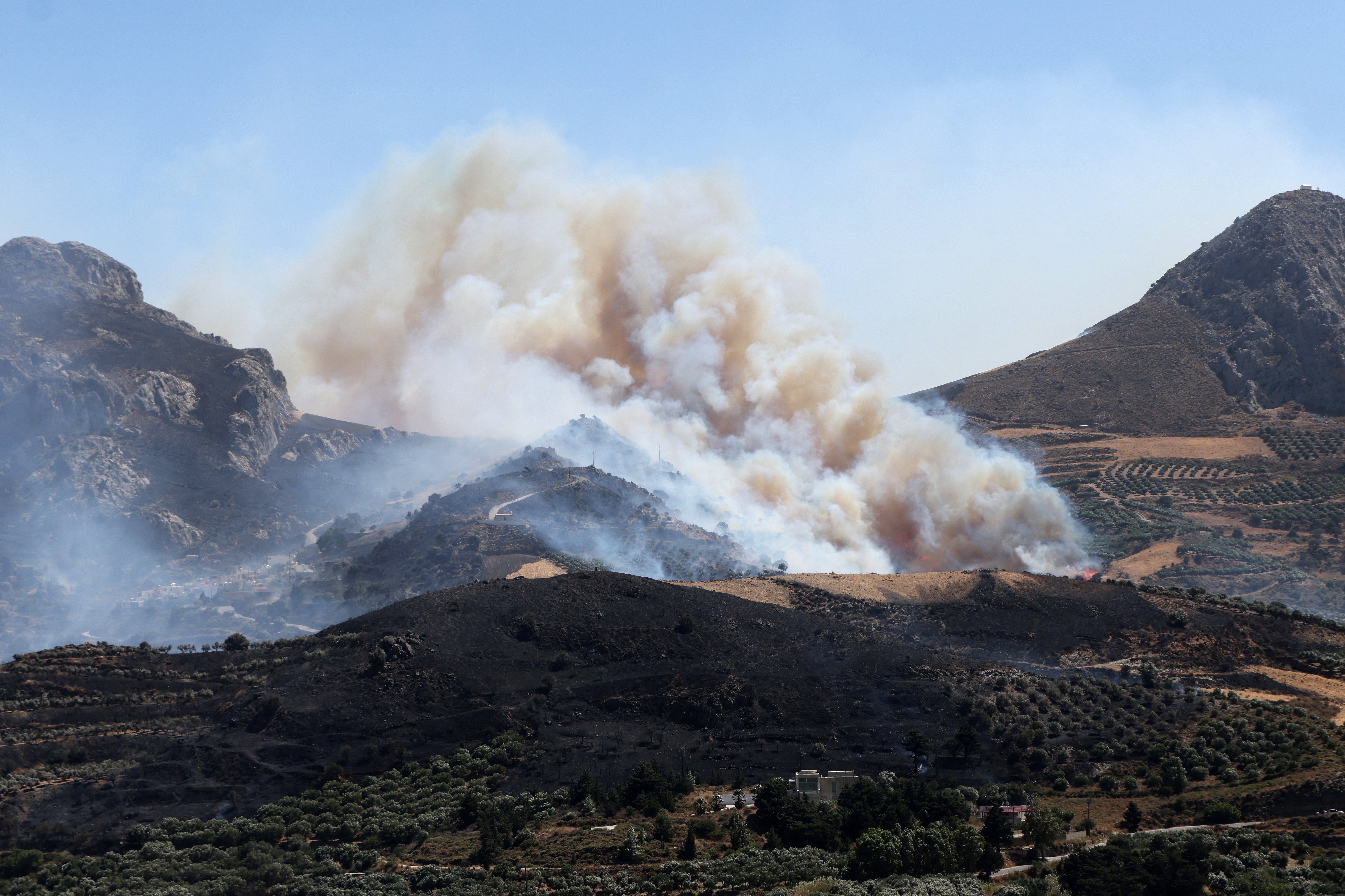 The European tourist destinations under threat from wildfires and heatwaves