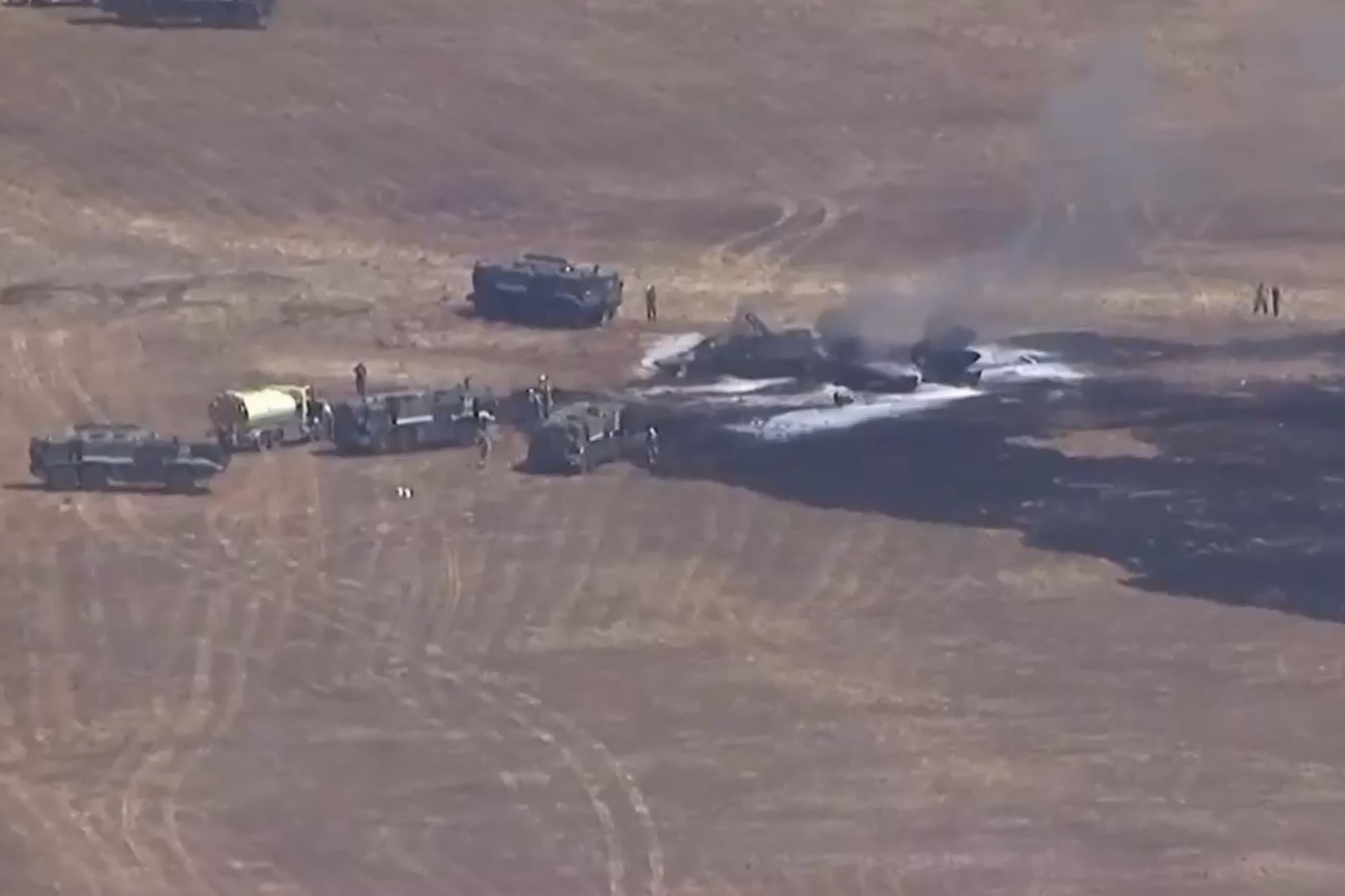The segment of nan F-35 pitchy crash